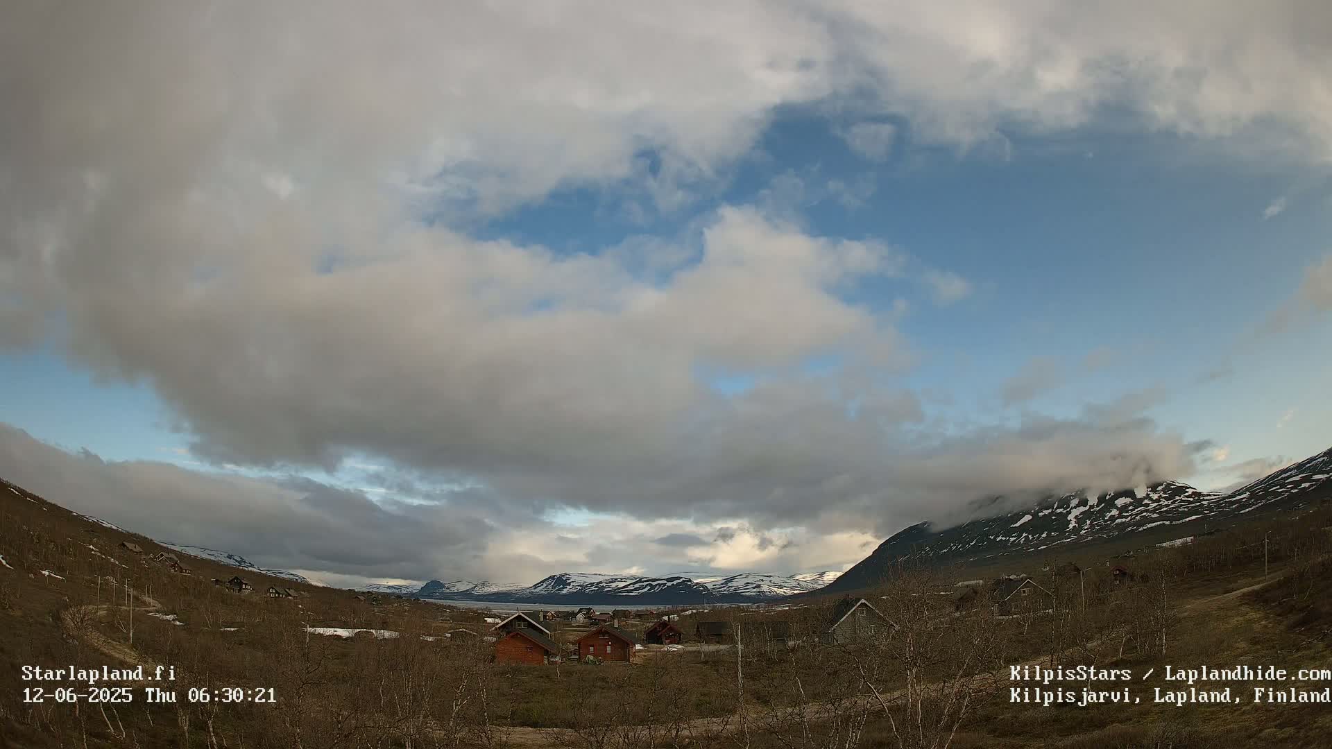 Kilpisjarvi Village , Northern Lights/Aurora Borealis Live Cam - Kilpisjärvi, Enontekiö, Lapland, Finland