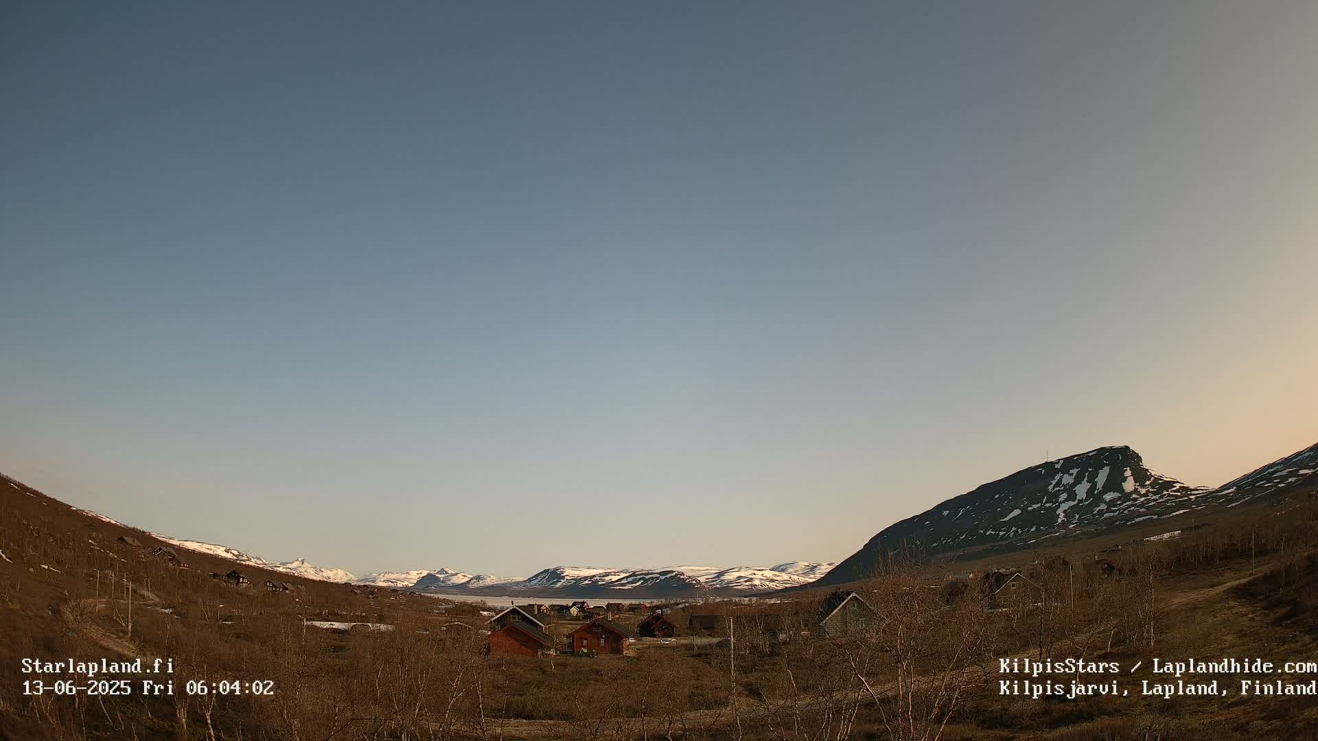 Kilpisjarvi Village , Northern Lights/Aurora Borealis Live Cam - Kilpisjärvi, Enontekiö, Lapland, Finland