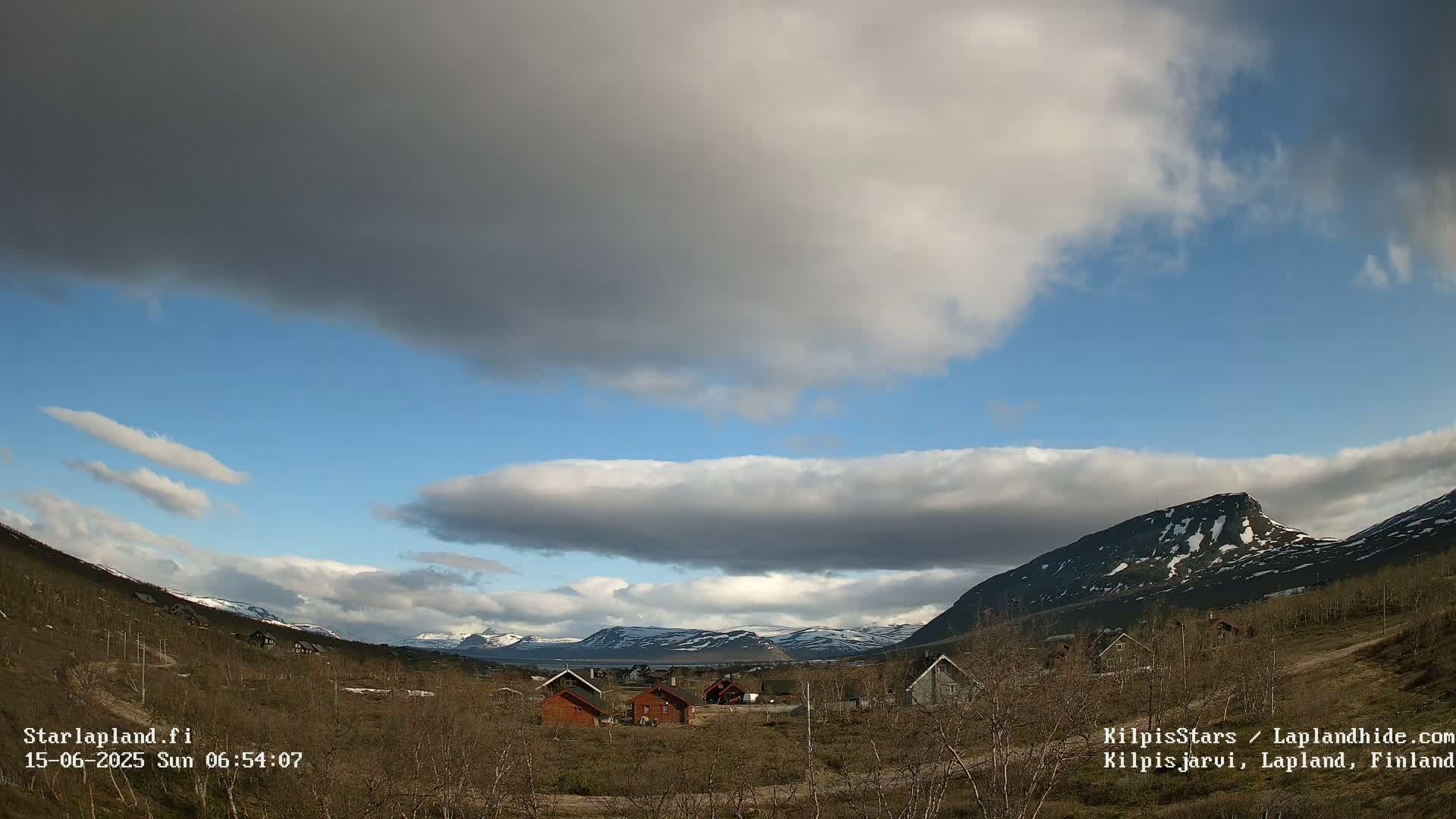 Kilpisjarvi Village , Northern Lights/Aurora Borealis Live Cam - Kilpisjärvi, Enontekiö, Lapland, Finland