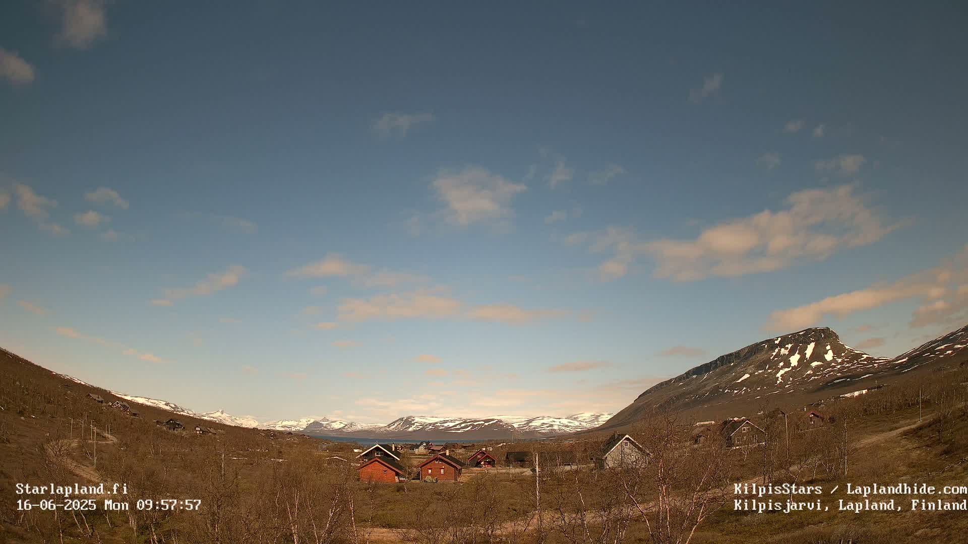 Kilpisjarvi Village , Northern Lights/Aurora Borealis Live Cam - Kilpisjärvi, Enontekiö, Lapland, Finland