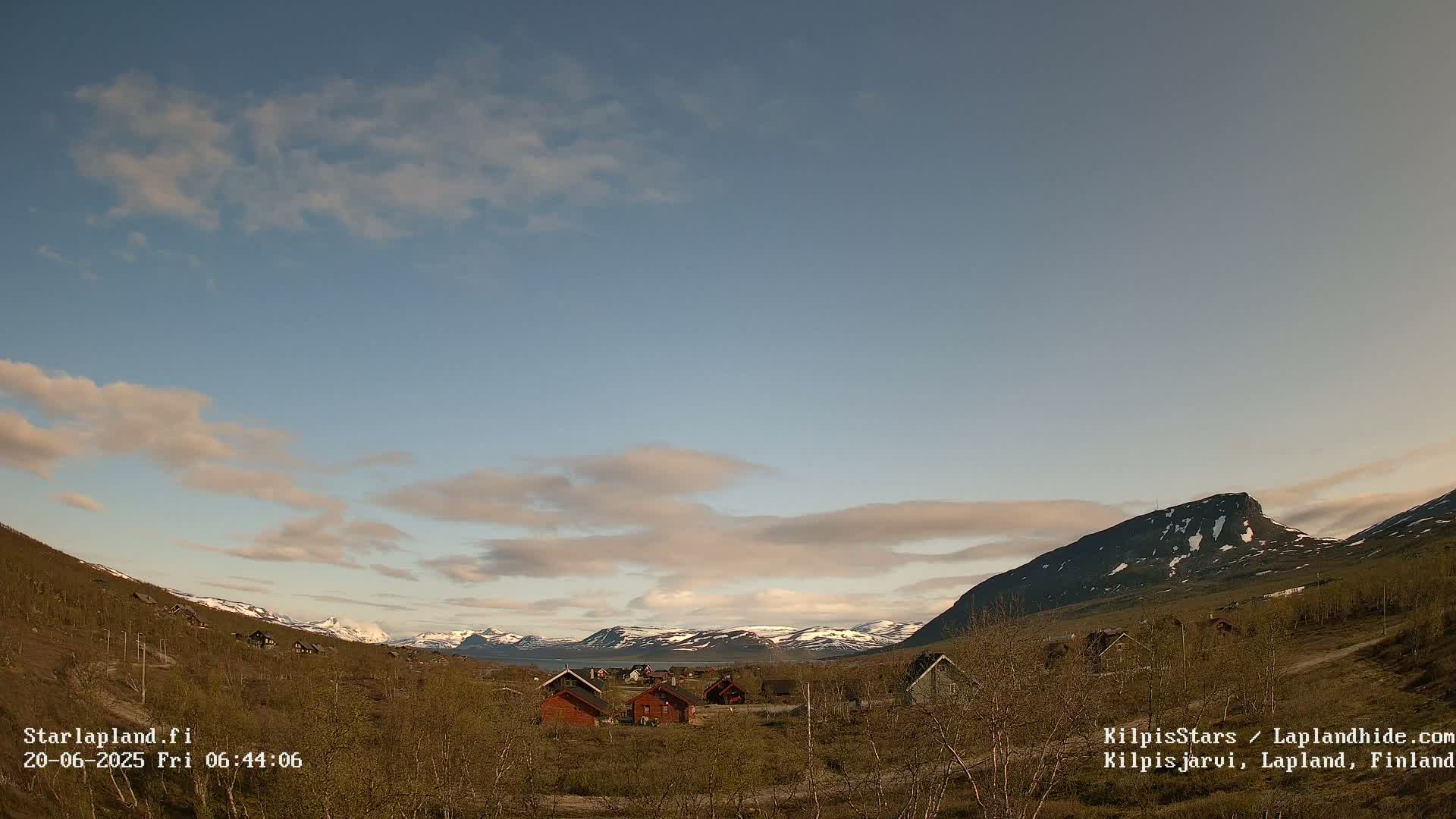 Kilpisjarvi Village , Northern Lights/Aurora Borealis Live Cam - Kilpisjärvi, Enontekiö, Lapland, Finland