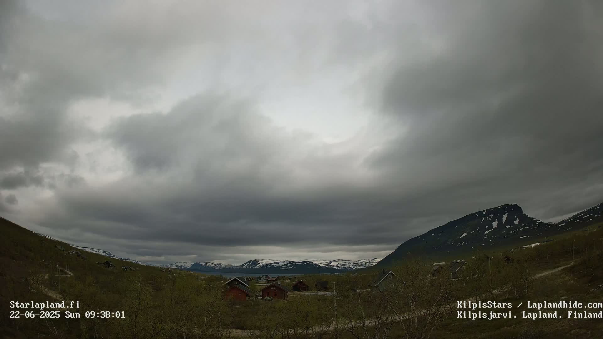 Kilpisjarvi Village , Northern Lights/Aurora Borealis Live Cam - Kilpisjärvi, Enontekiö, Lapland, Finland