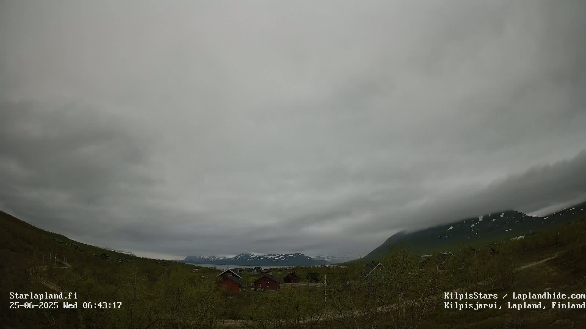 Kilpisjarvi Village , Northern Lights/Aurora Borealis Live Cam - Kilpisjärvi, Enontekiö, Lapland, Finland