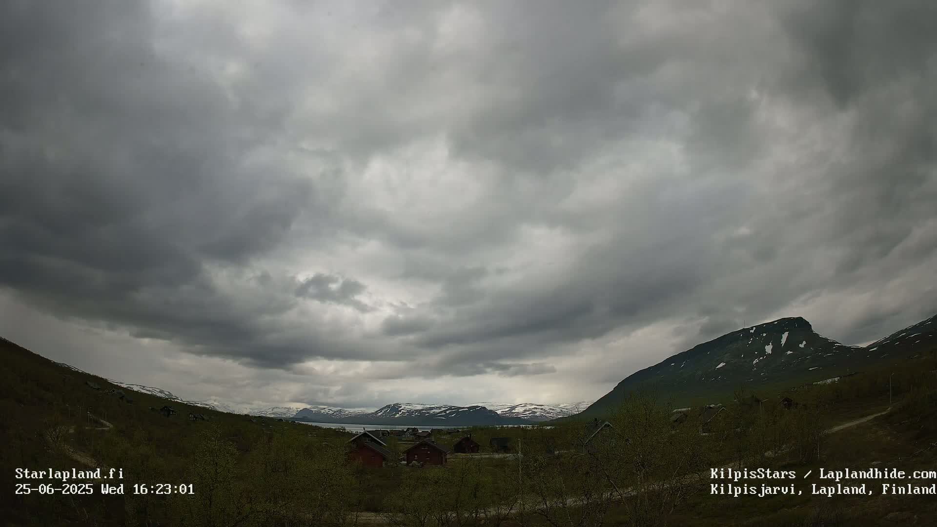Kilpisjarvi Village , Northern Lights/Aurora Borealis Live Cam - Kilpisjärvi, Enontekiö, Lapland, Finland