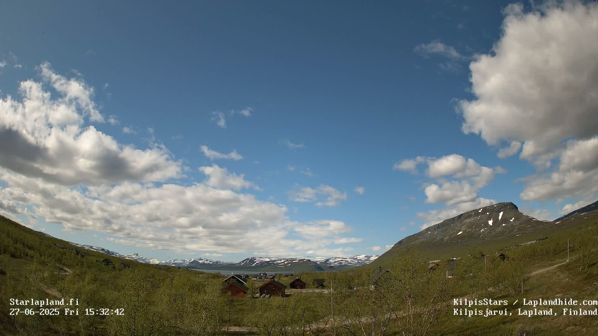 Kilpisjarvi Village , Northern Lights/Aurora Borealis Live Cam - Kilpisjärvi, Enontekiö, Lapland, Finland