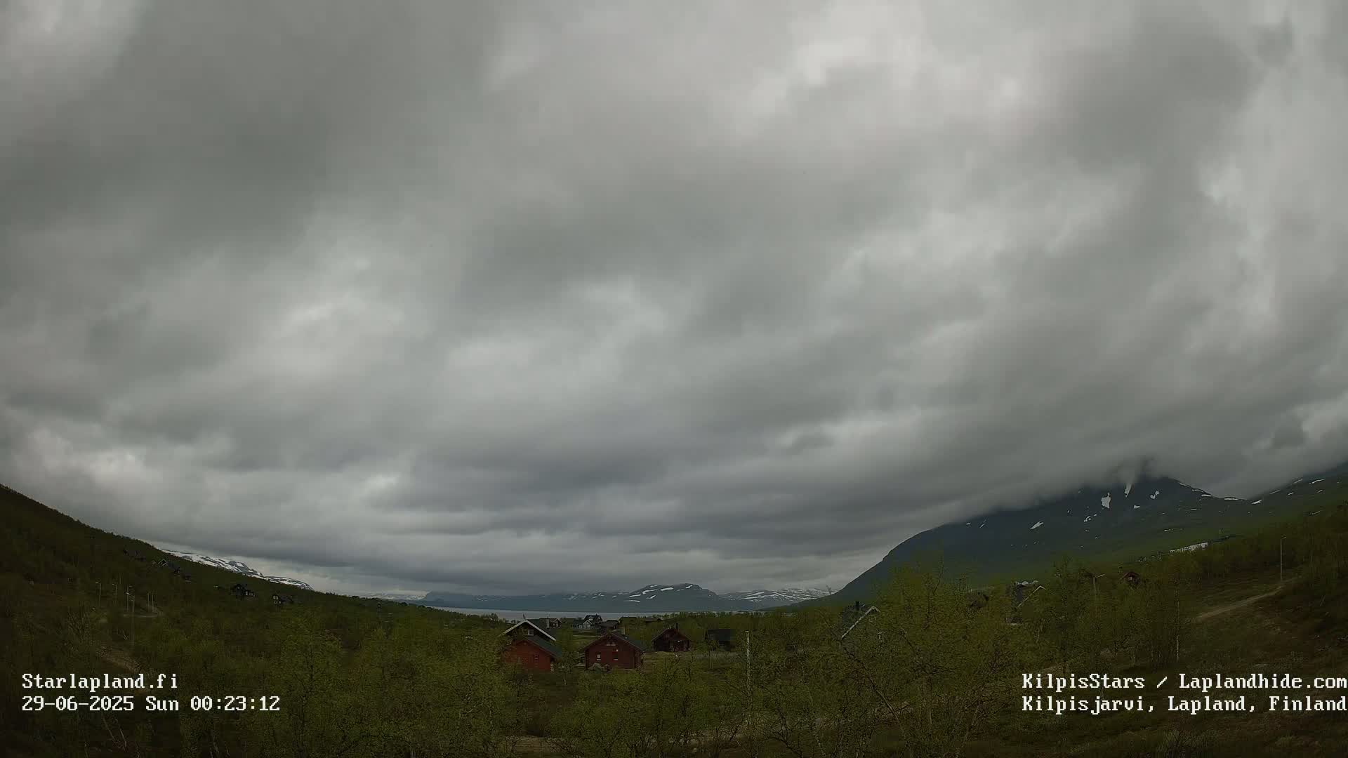Kilpisjarvi Village , Northern Lights/Aurora Borealis Live Cam - Kilpisjärvi, Enontekiö, Lapland, Finland