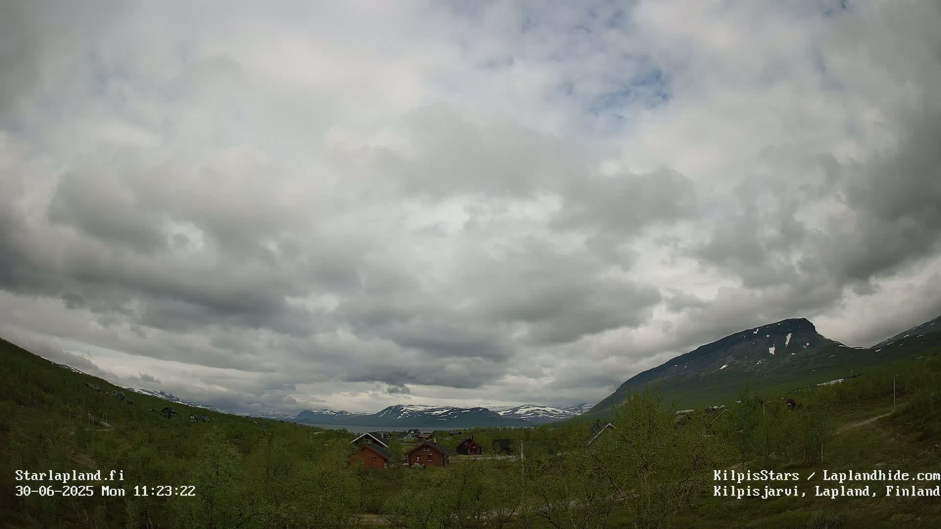 Kilpisjarvi Village , Northern Lights/Aurora Borealis Live Cam - Kilpisjärvi, Enontekiö, Lapland, Finland
