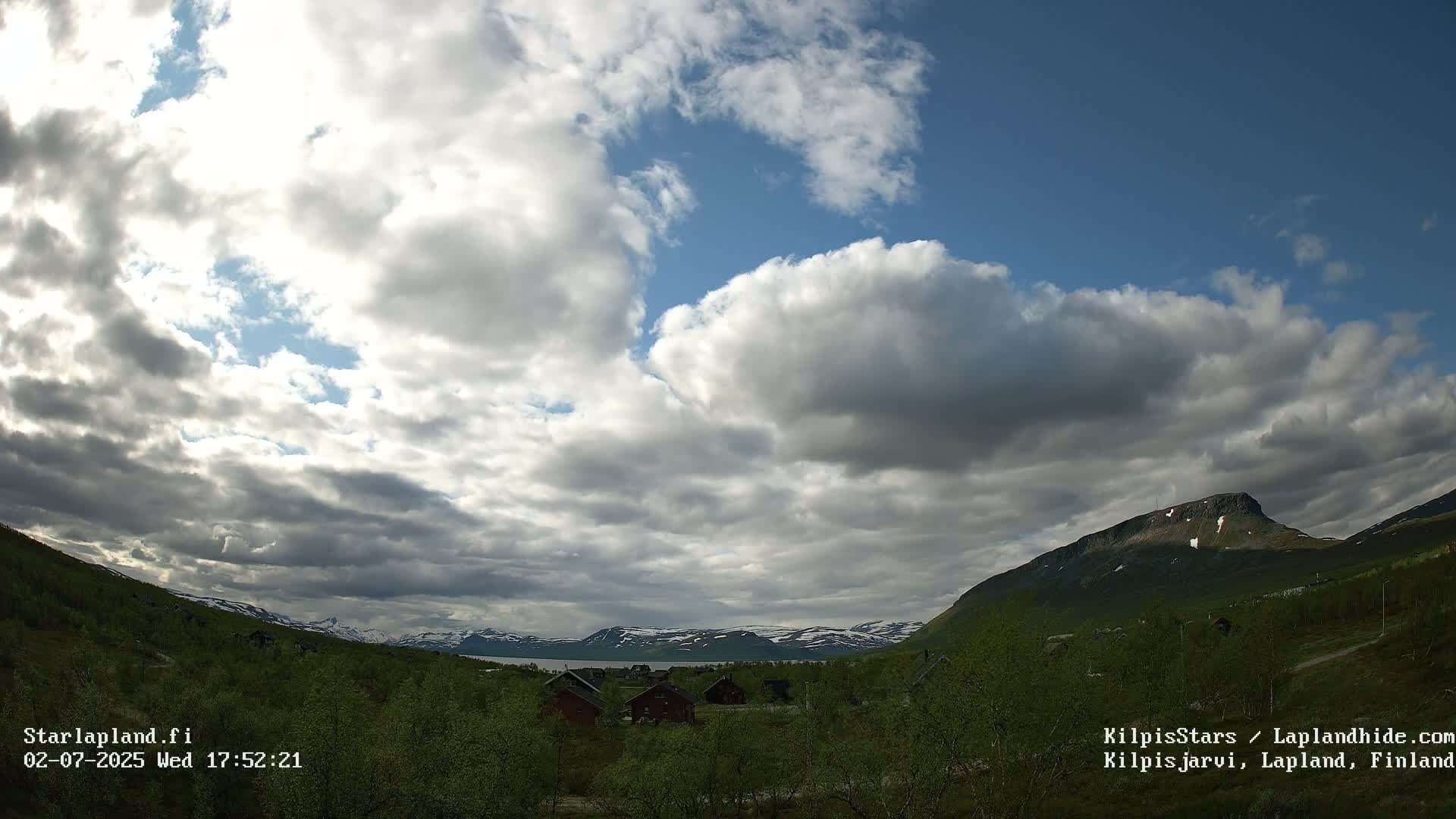 Kilpisjarvi Village , Northern Lights/Aurora Borealis Live Cam - Kilpisjärvi, Enontekiö, Lapland, Finland