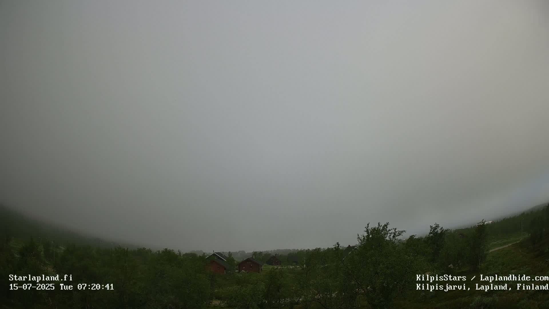 Kilpisjarvi Village , Northern Lights/Aurora Borealis Live Cam - Kilpisjärvi, Enontekiö, Lapland, Finland