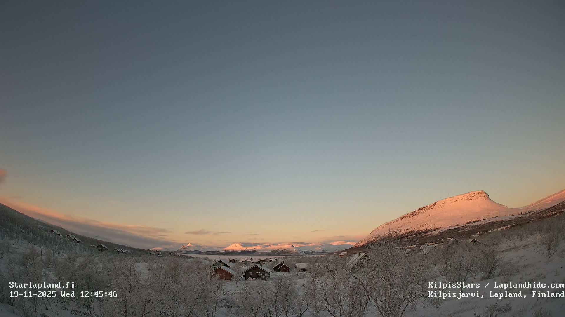 Kilpisjarvi Village , Northern Lights/Aurora Borealis Live Cam - Kilpisjärvi, Enontekiö, Lapland, Finland