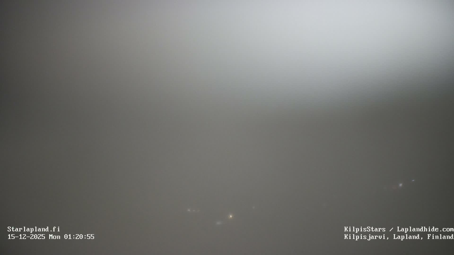 Kilpisjarvi Village , Northern Lights/Aurora Borealis Live Cam - Kilpisjärvi, Enontekiö, Lapland, Finland