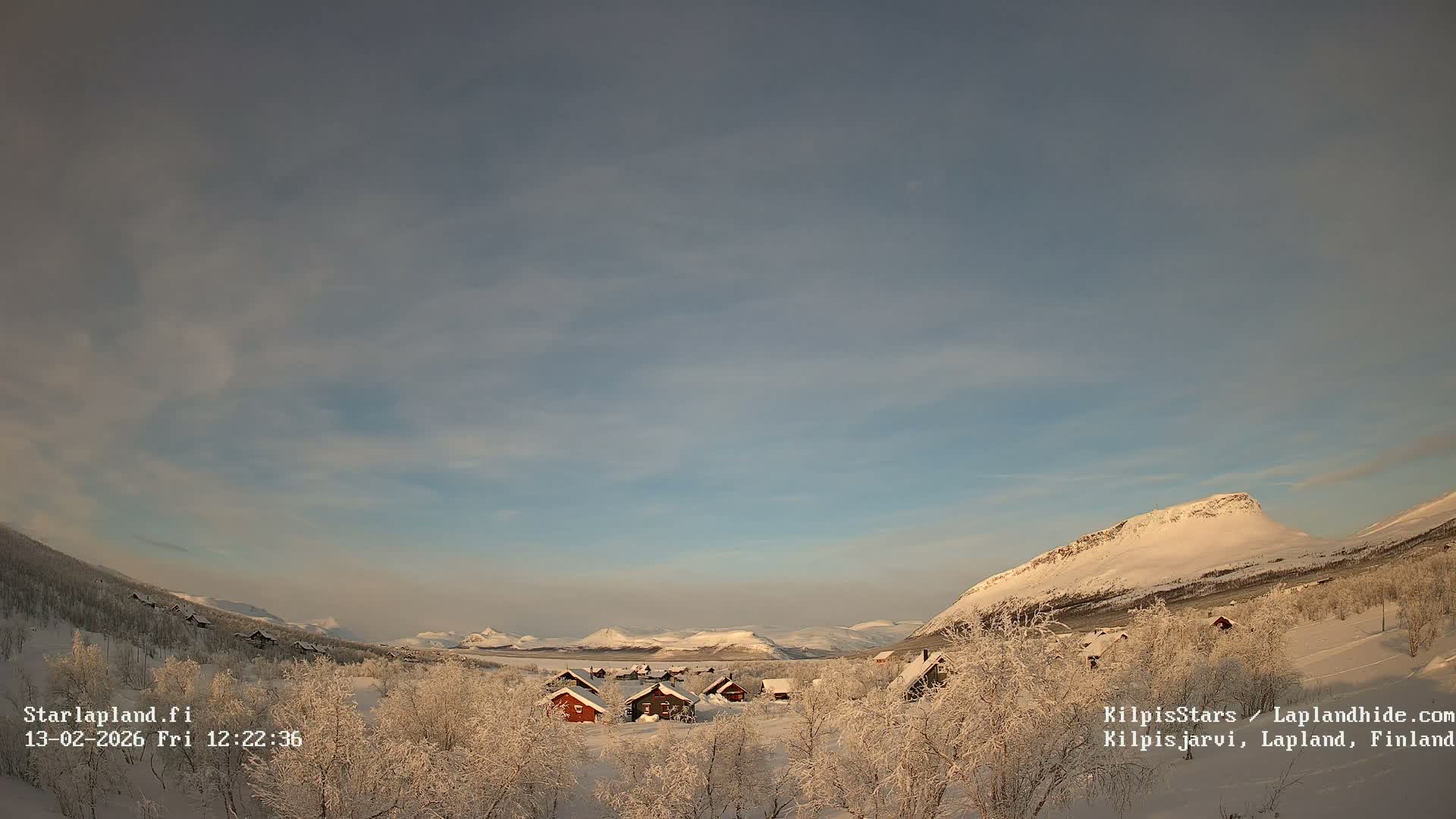 Kilpisjarvi Village , Northern Lights/Aurora Borealis Live Cam - Kilpisjärvi, Enontekiö, Lapland, Finland