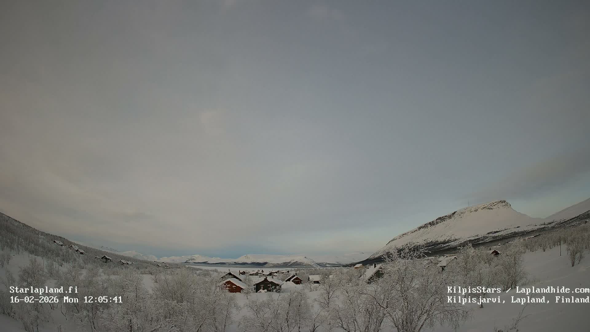 Kilpisjarvi Village , Northern Lights/Aurora Borealis Live Cam - Kilpisjärvi, Enontekiö, Lapland, Finland