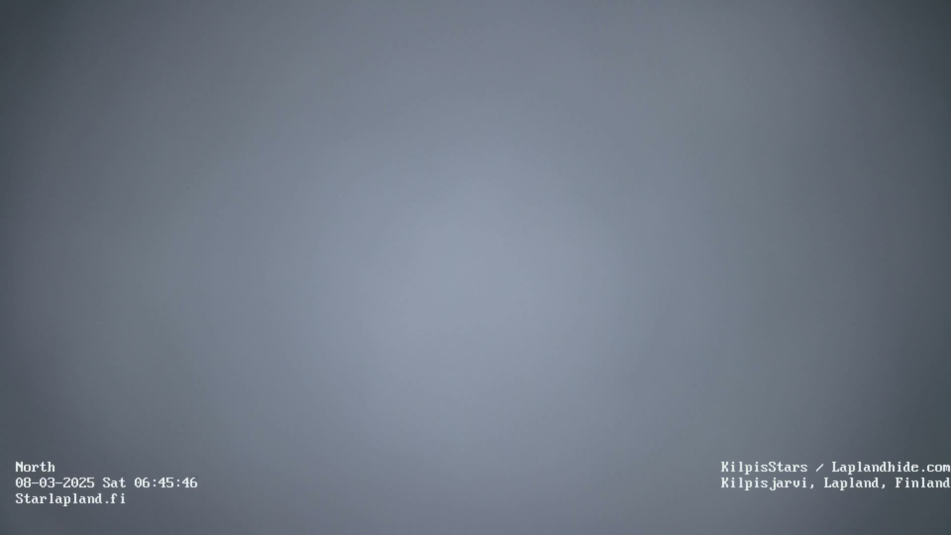 A uniformly light-grey sky is shown.