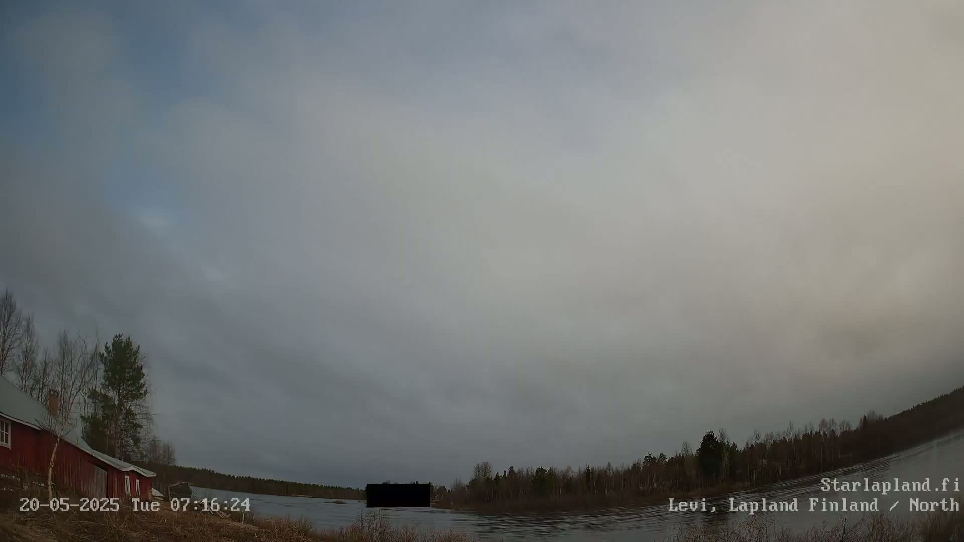 Sirkka, Levi Resort Ski Slope, Aurora Boreails/Northern Lights Live Cam -  Sirkka, Kittila, Lapland, Finland