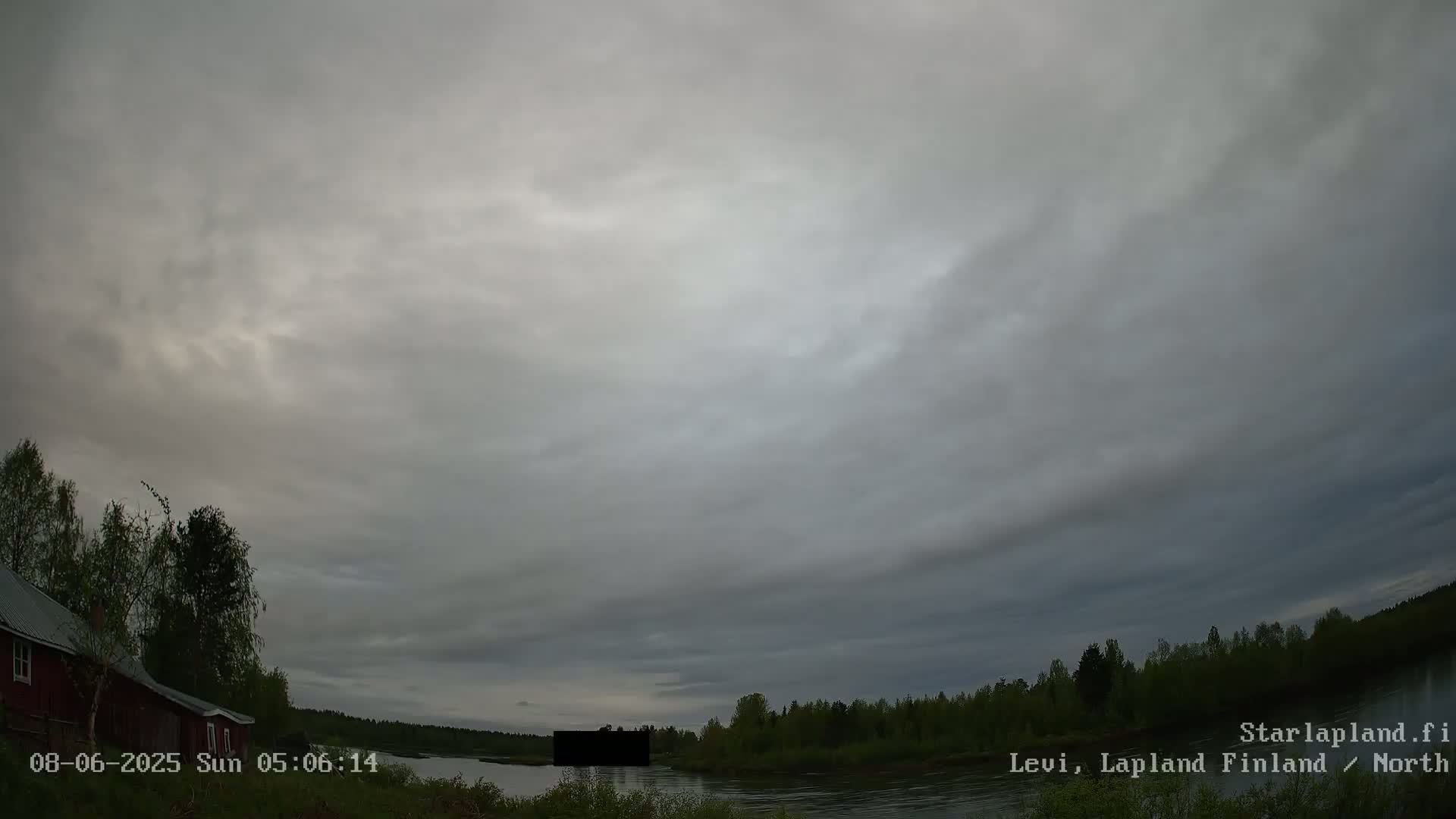 Sirkka, Levi Resort Ski Slope, Aurora Boreails/Northern Lights Live Cam -  Sirkka, Kittila, Lapland, Finland