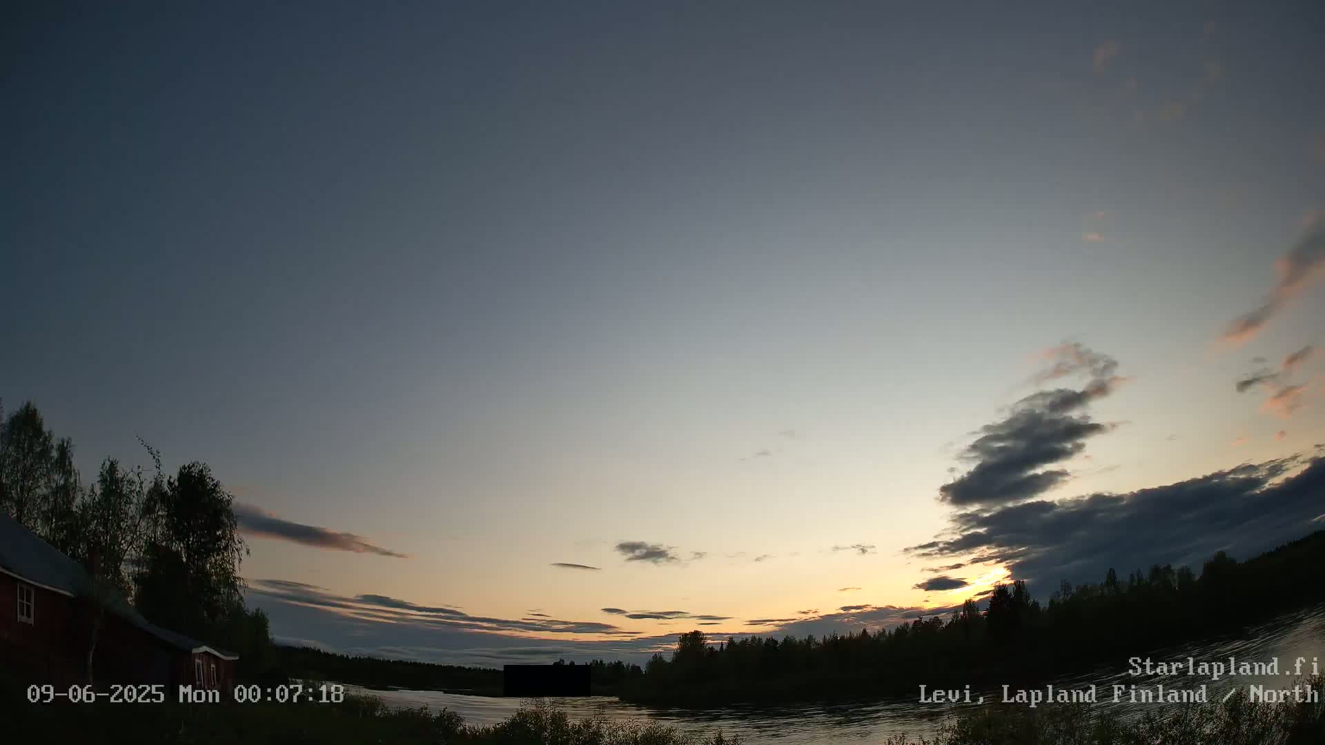 Sirkka, Levi Resort Ski Slope, Aurora Boreails/Northern Lights Live Cam -  Sirkka, Kittila, Lapland, Finland