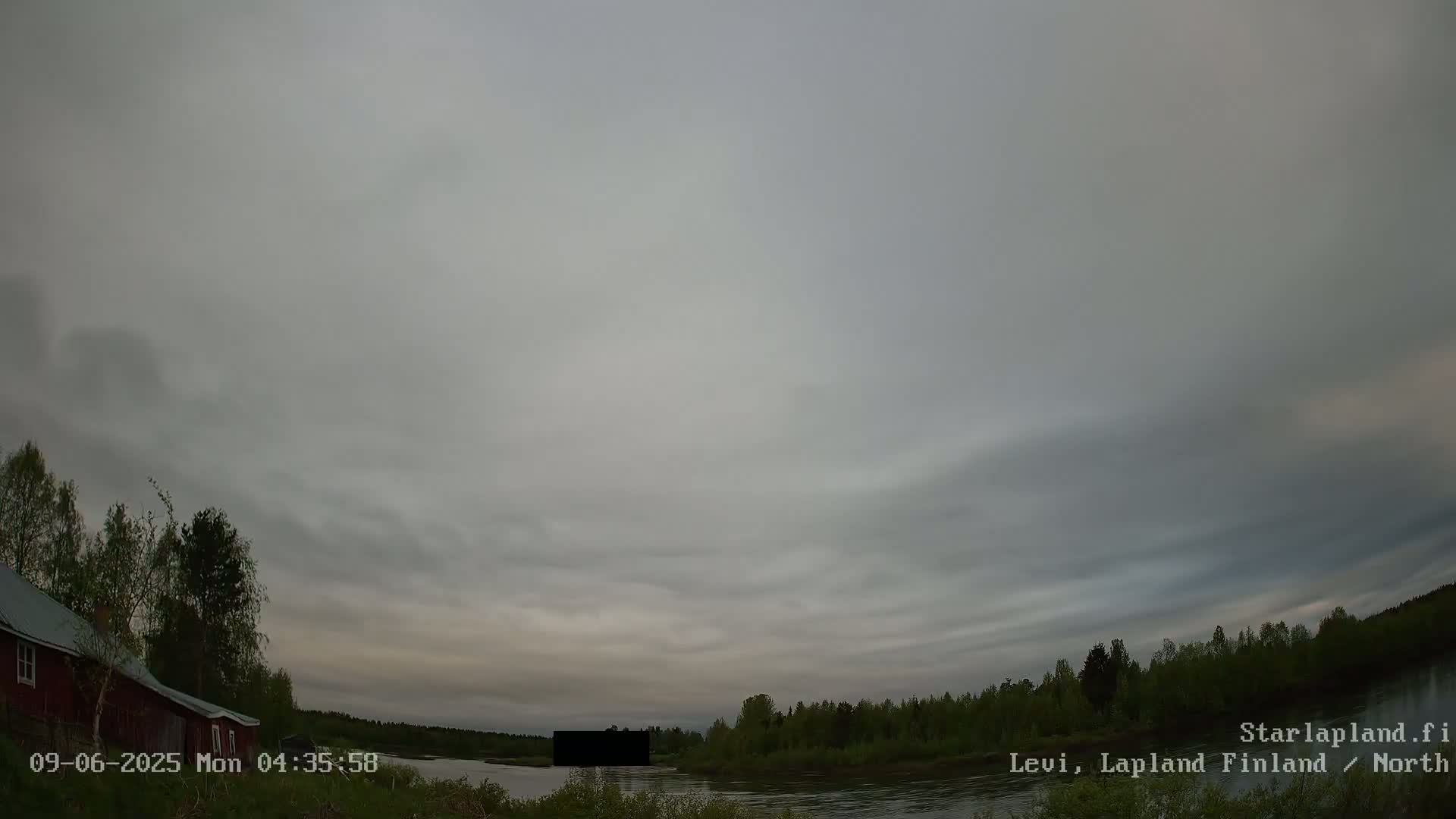 Sirkka, Levi Resort Ski Slope, Aurora Boreails/Northern Lights Live Cam -  Sirkka, Kittila, Lapland, Finland