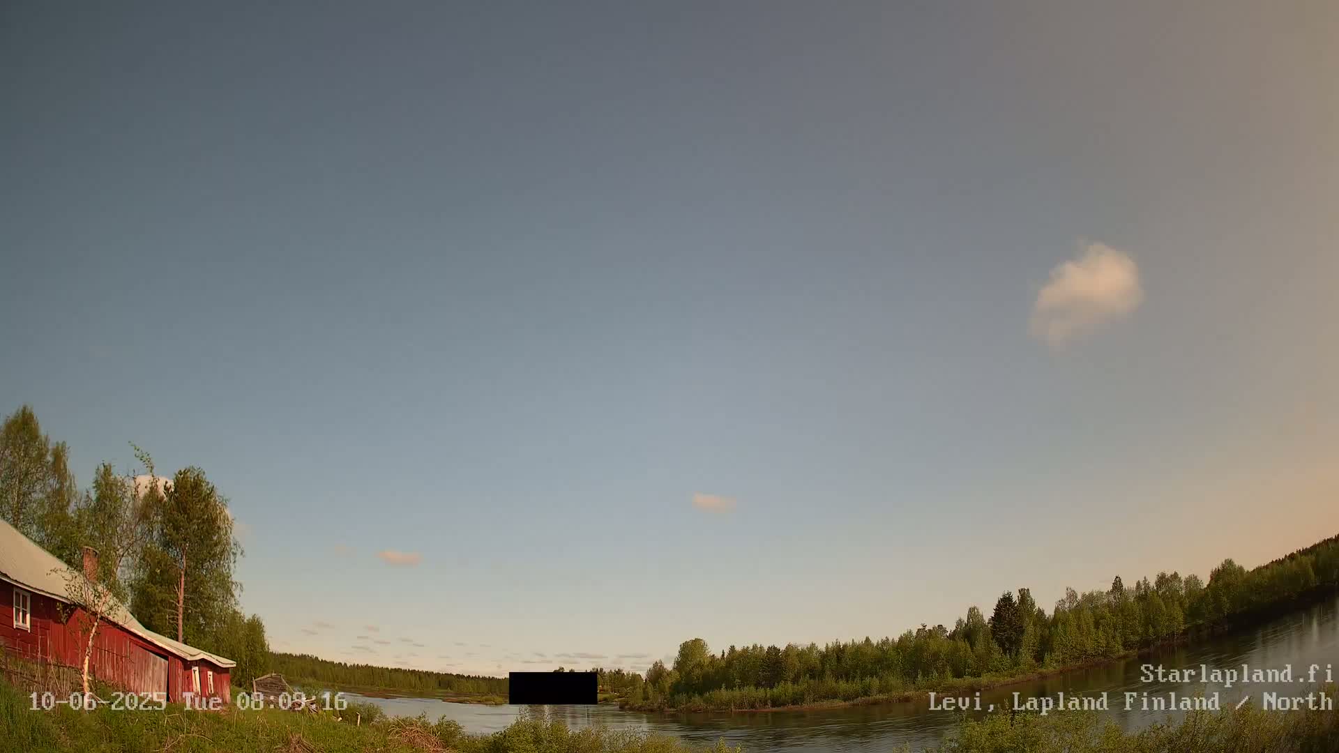 Sirkka, Levi Resort Ski Slope, Aurora Boreails/Northern Lights Live Cam -  Sirkka, Kittila, Lapland, Finland