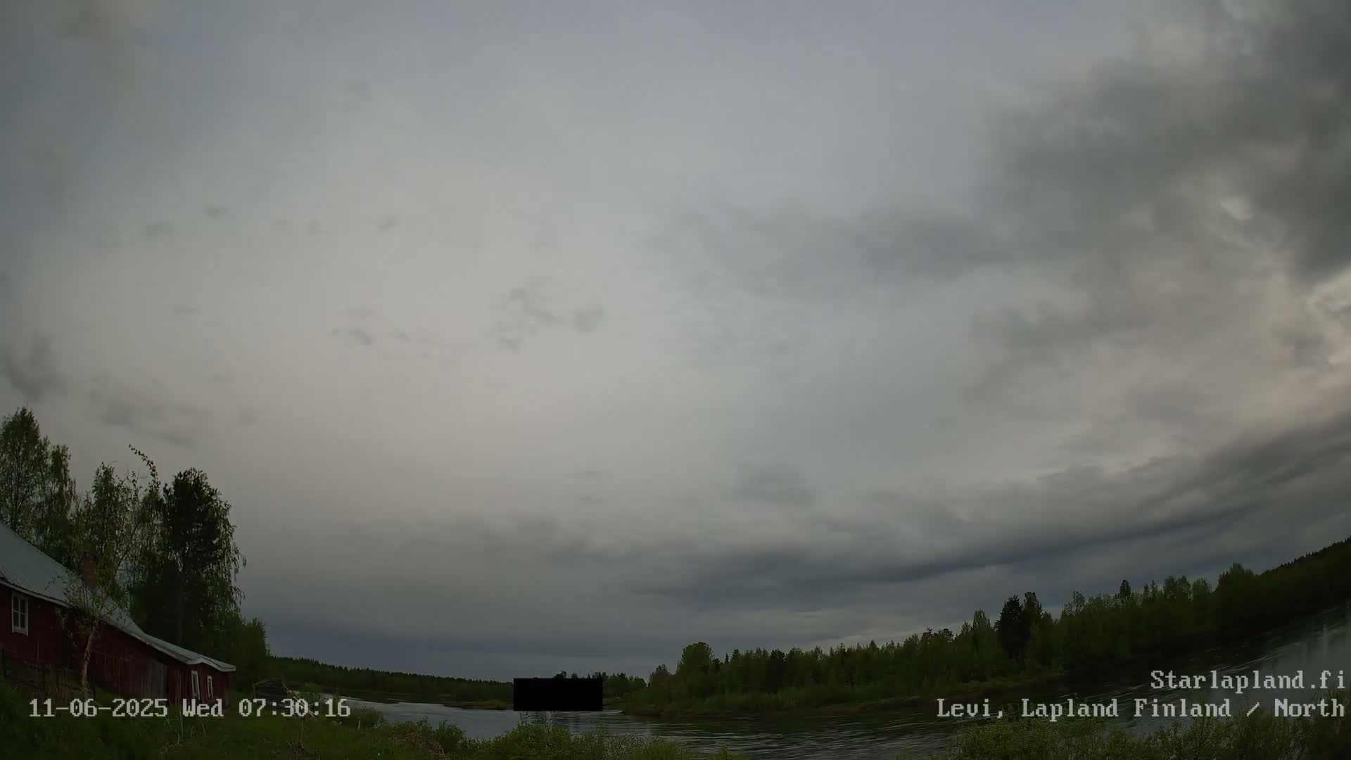 Sirkka, Levi Resort Ski Slope, Aurora Boreails/Northern Lights Live Cam -  Sirkka, Kittila, Lapland, Finland
