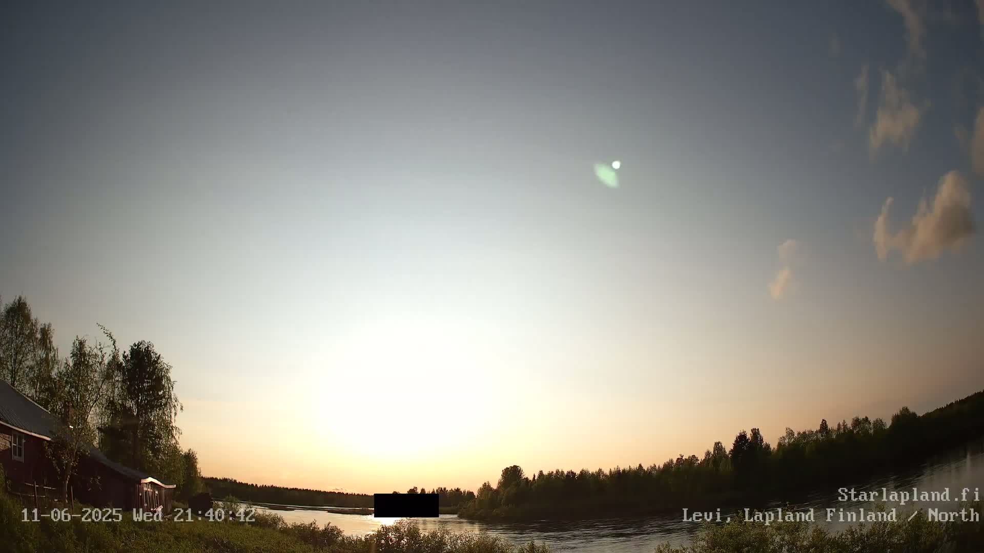 Sirkka, Levi Resort Ski Slope, Aurora Boreails/Northern Lights Live Cam -  Sirkka, Kittila, Lapland, Finland