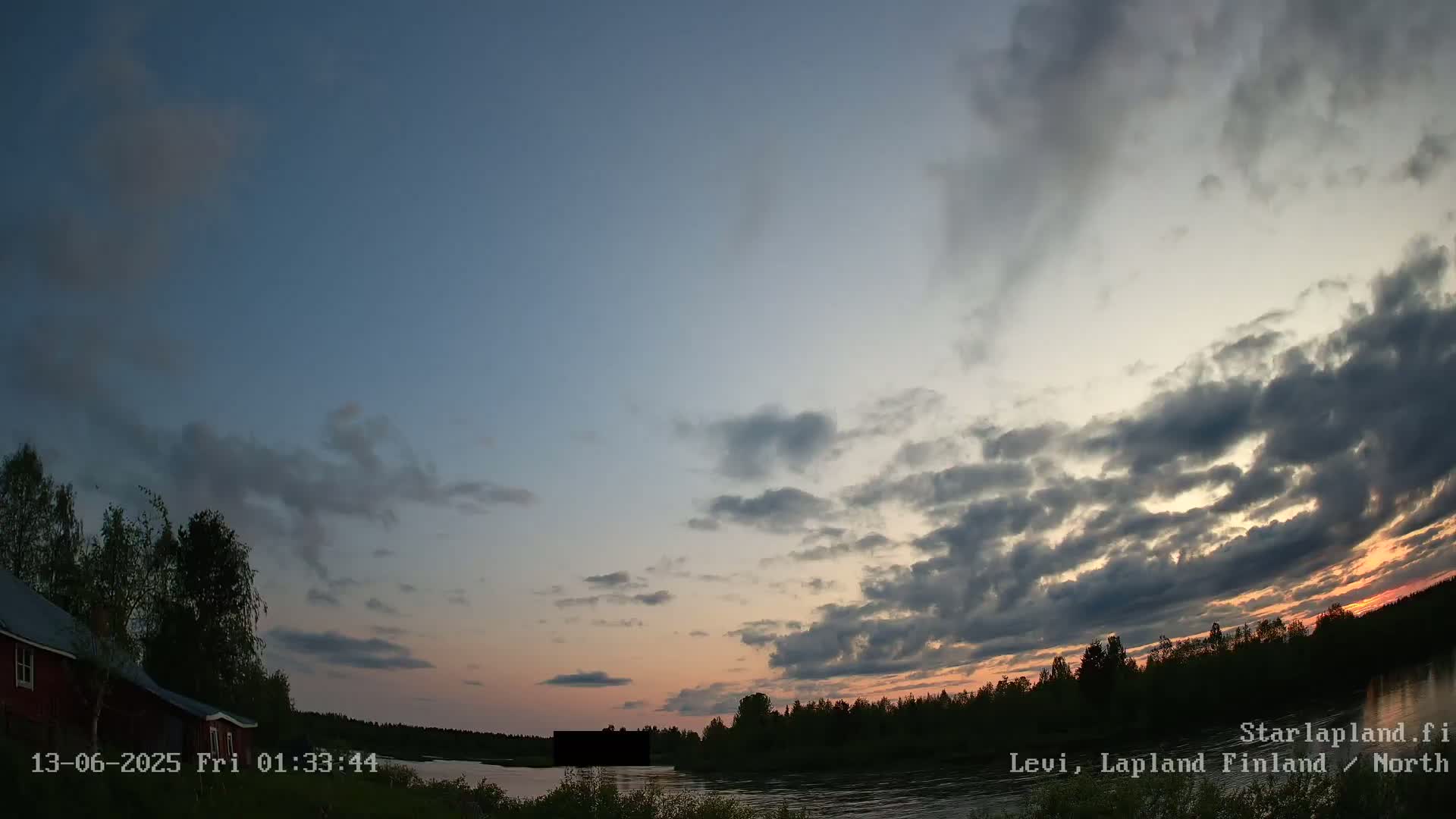 Sirkka, Levi Resort Ski Slope, Aurora Boreails/Northern Lights Live Cam -  Sirkka, Kittila, Lapland, Finland