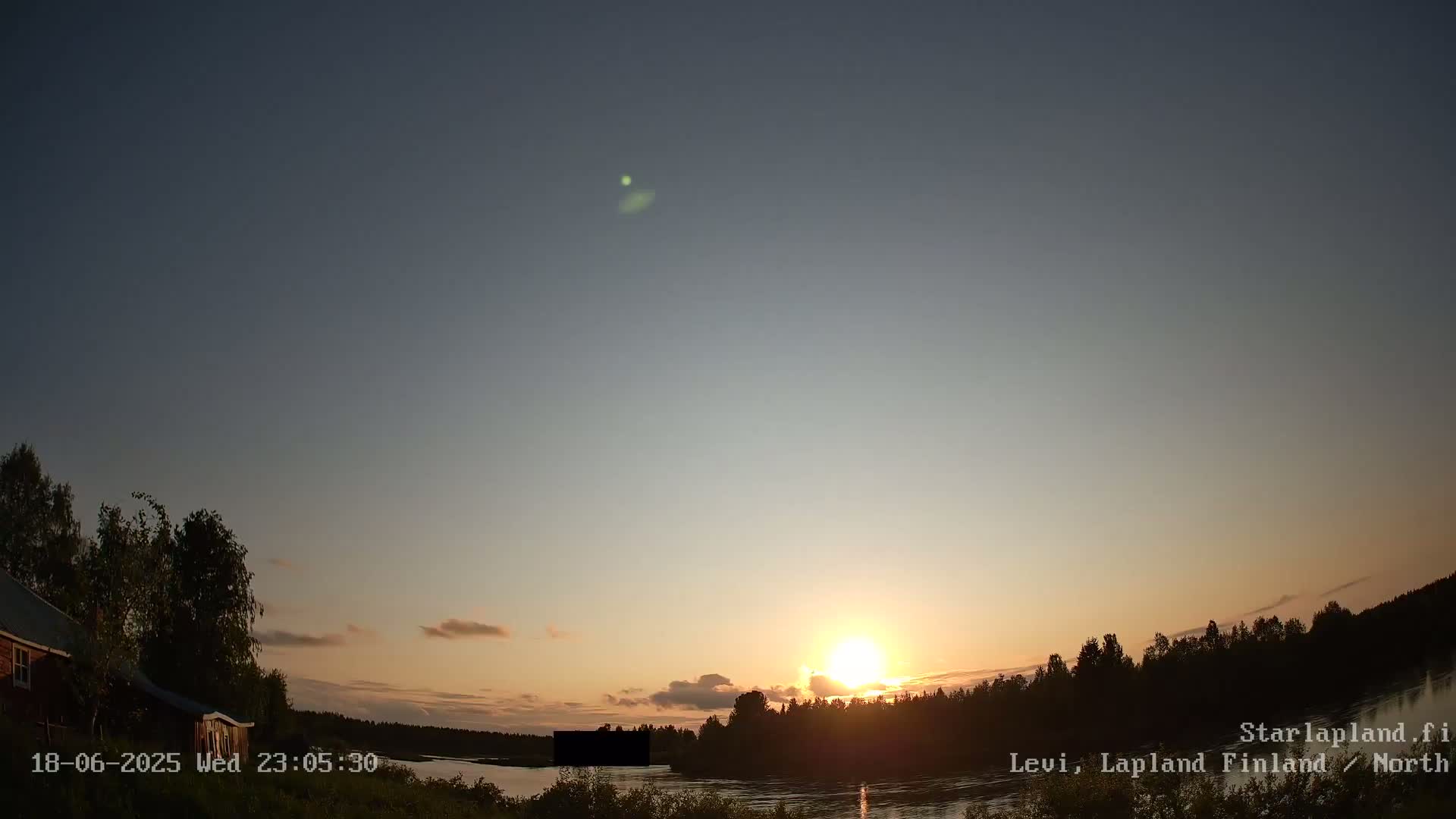 Sirkka, Levi Resort Ski Slope, Aurora Boreails/Northern Lights Live Cam -  Sirkka, Kittila, Lapland, Finland