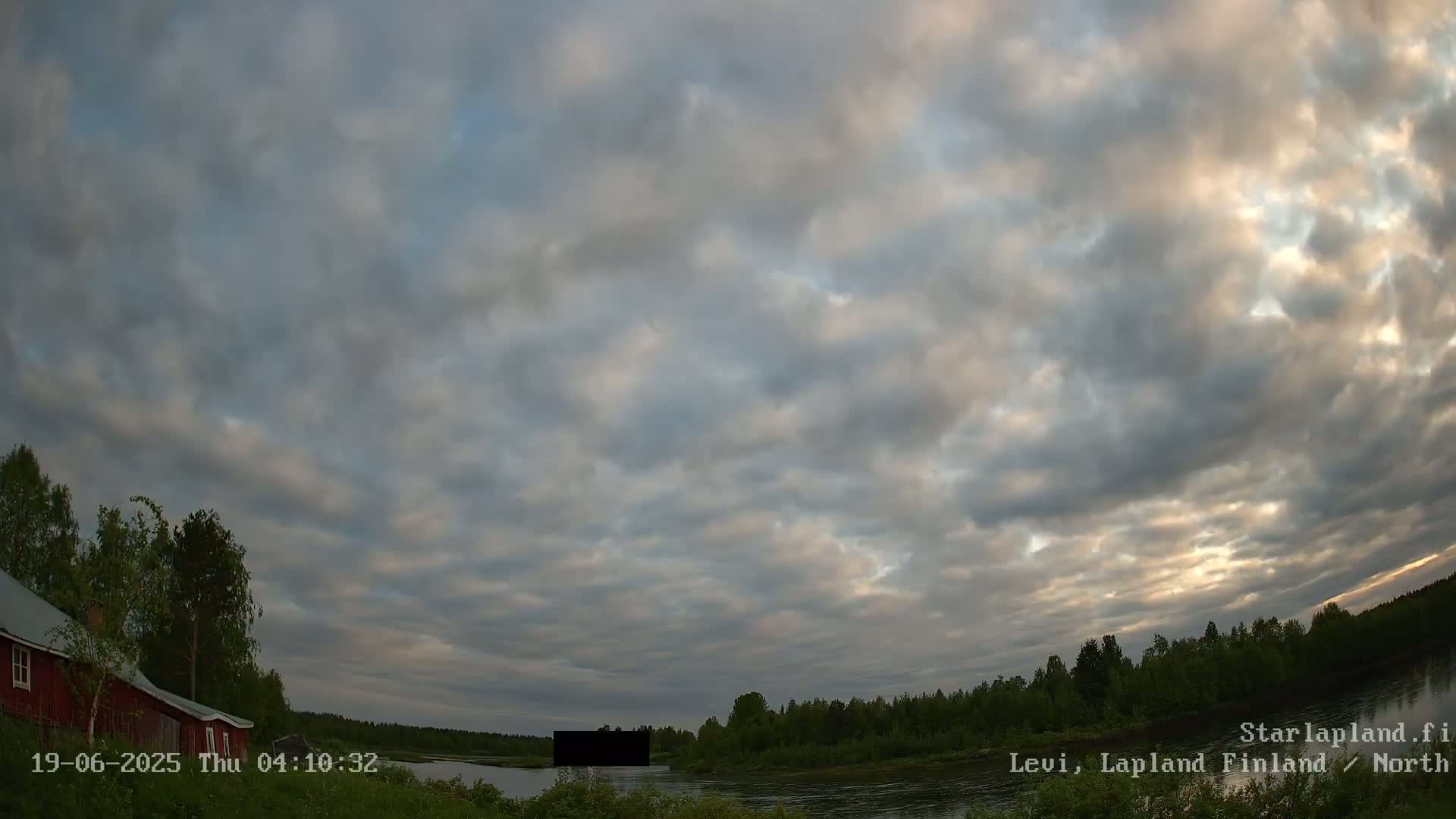 Sirkka, Levi Resort Ski Slope, Aurora Boreails/Northern Lights Live Cam -  Sirkka, Kittila, Lapland, Finland