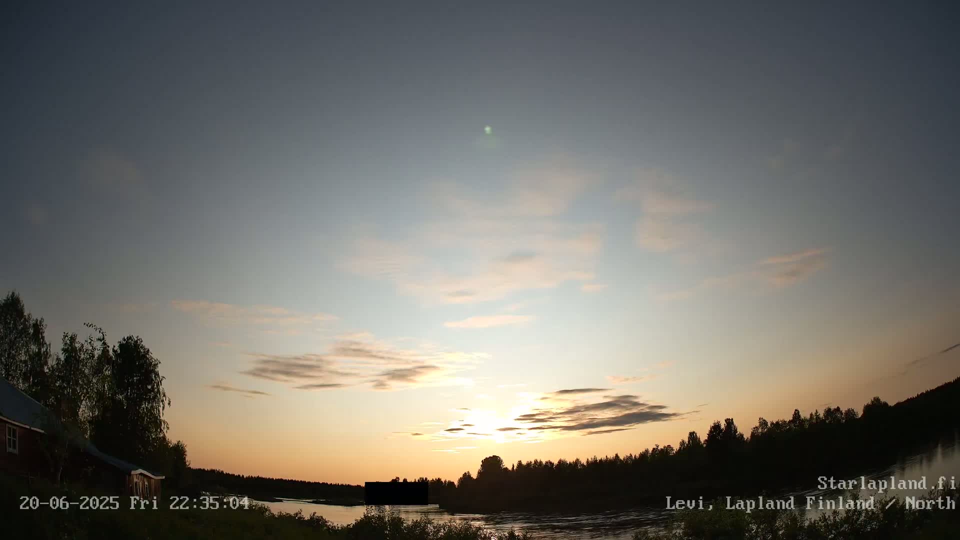 Sirkka, Levi Resort Ski Slope, Aurora Boreails/Northern Lights Live Cam -  Sirkka, Kittila, Lapland, Finland