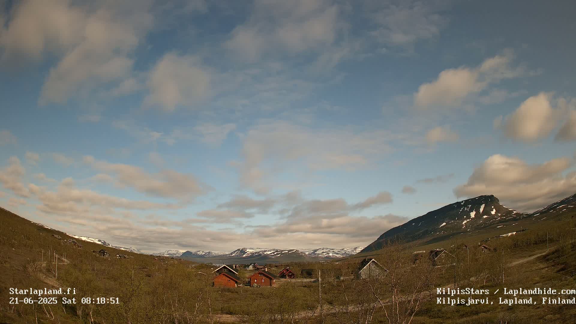 Sirkka, Levi Resort Ski Slope, Aurora Boreails/Northern Lights Live Cam -  Sirkka, Kittila, Lapland, Finland