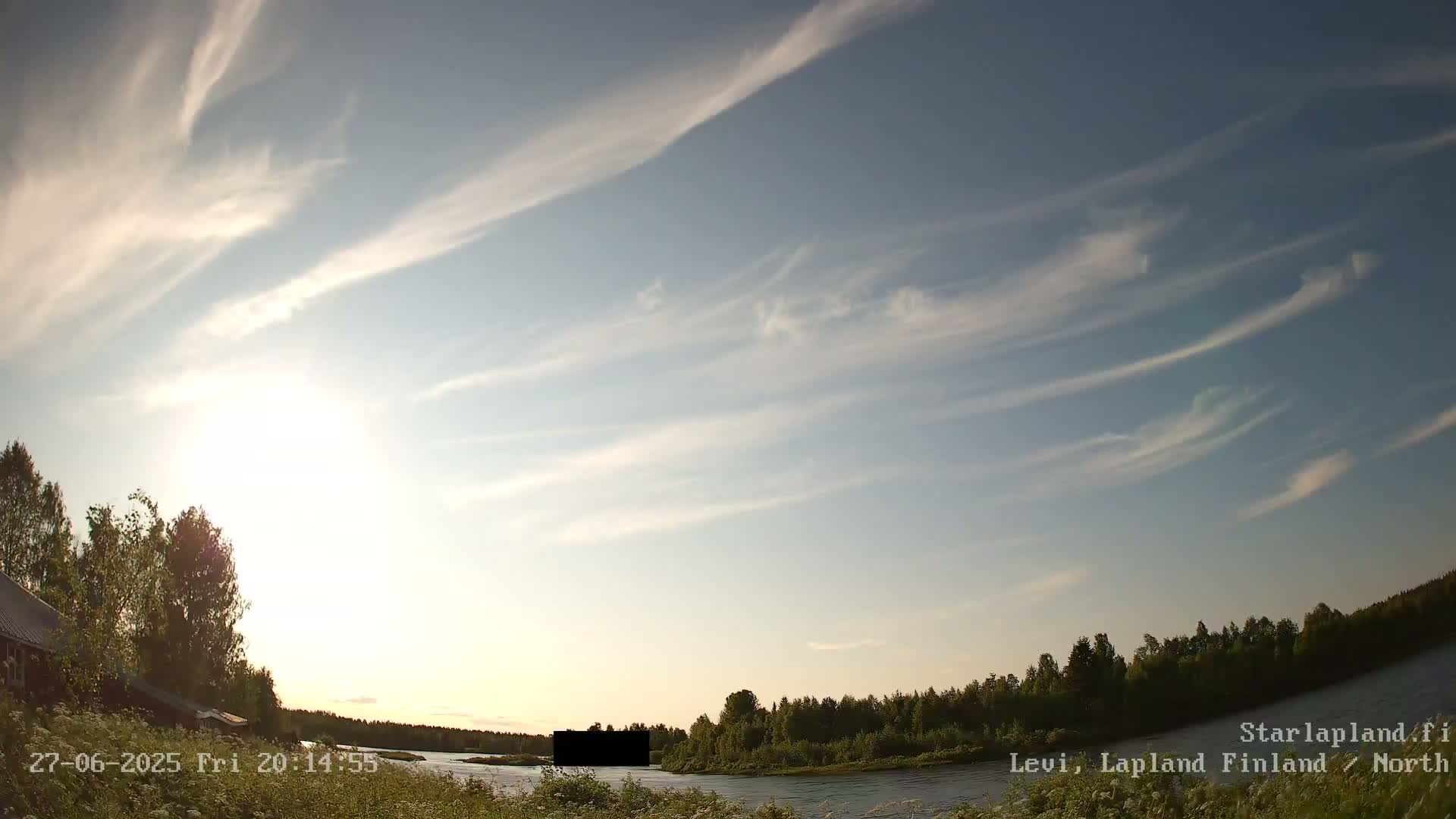 Sirkka, Levi Resort Ski Slope, Aurora Boreails/Northern Lights Live Cam -  Sirkka, Kittila, Lapland, Finland