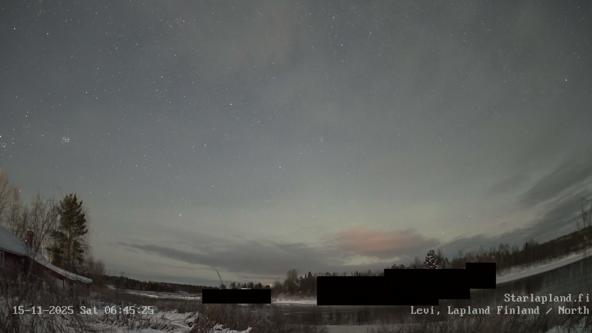 Sirkka, Levi Resort Ski Slope, Aurora Boreails/Northern Lights Live Cam -  Sirkka, Kittila, Lapland, Finland