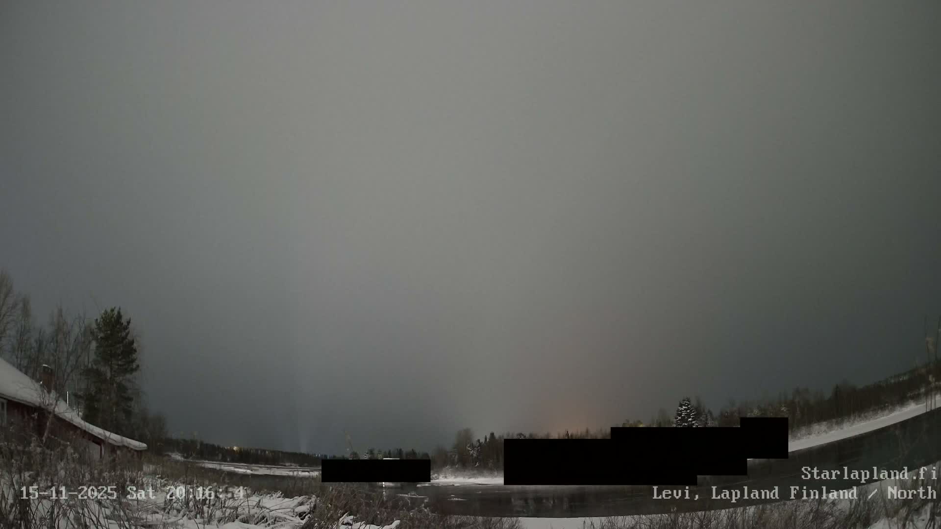 Sirkka, Levi Resort Ski Slope, Aurora Boreails/Northern Lights Live Cam -  Sirkka, Kittila, Lapland, Finland