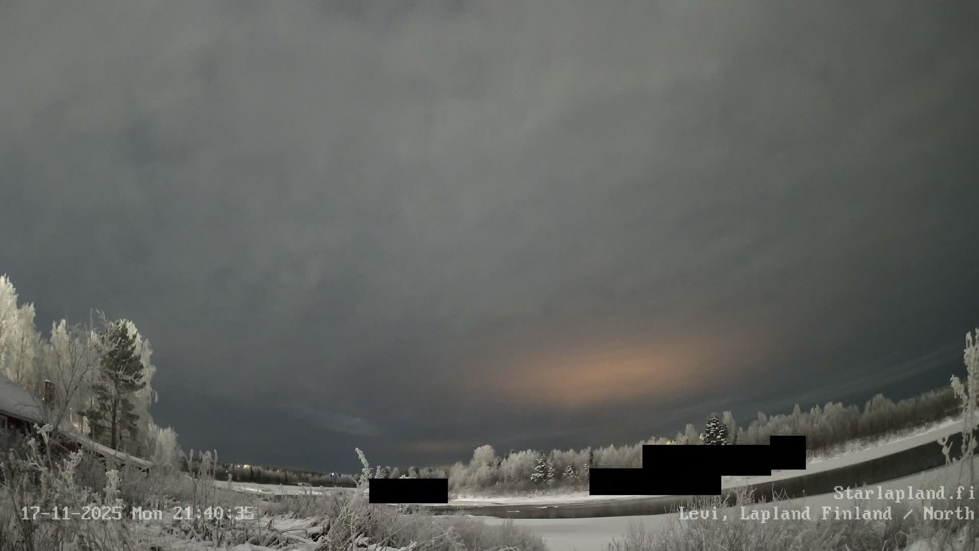 Sirkka, Levi Resort Ski Slope, Aurora Boreails/Northern Lights Live Cam -  Sirkka, Kittila, Lapland, Finland