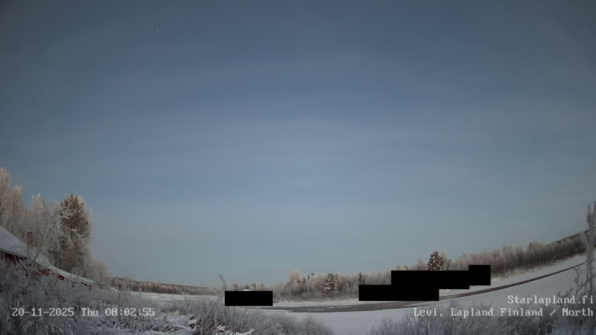 Sirkka, Levi Resort Ski Slope, Aurora Boreails/Northern Lights Live Cam -  Sirkka, Kittila, Lapland, Finland