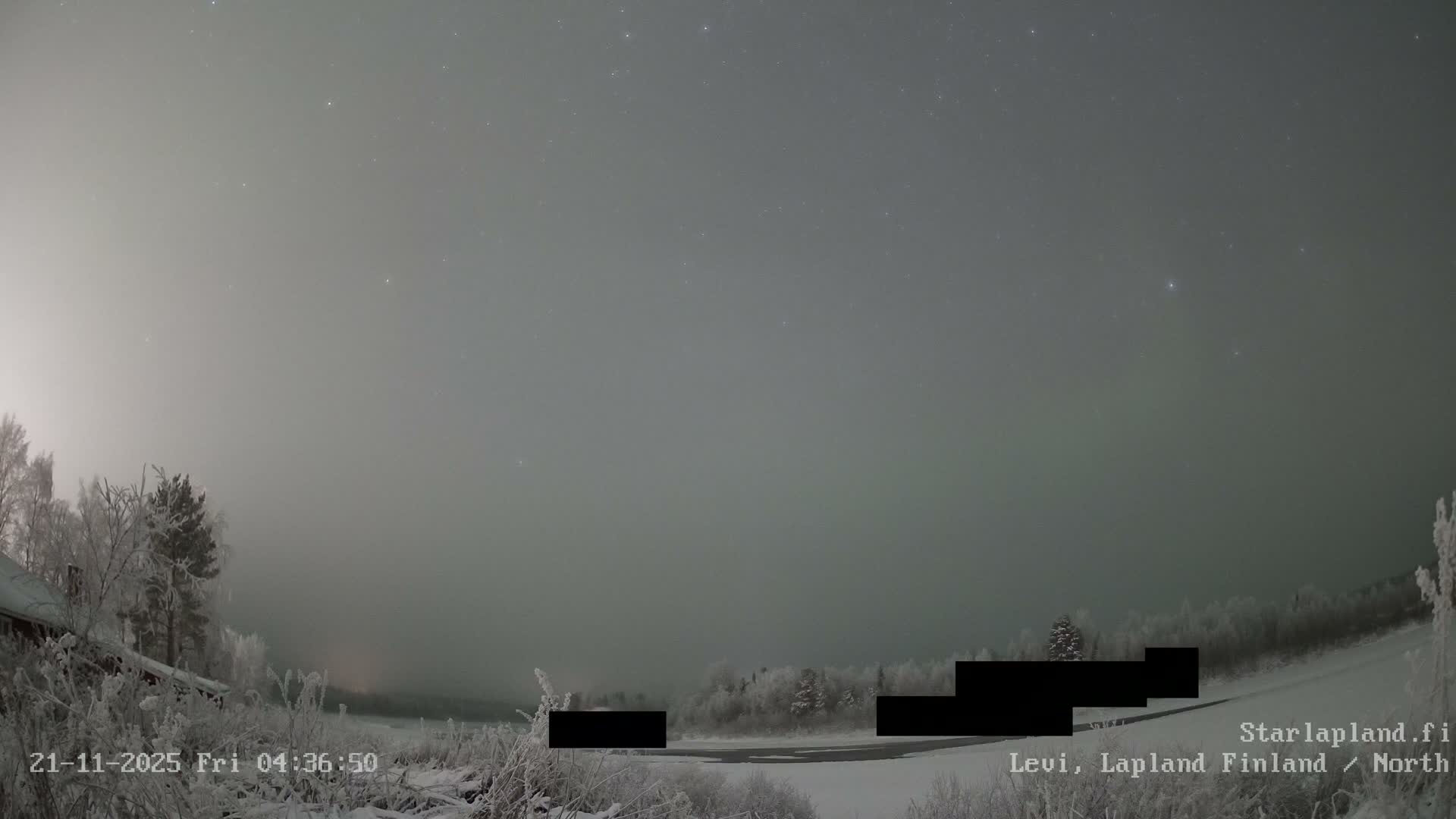 Sirkka, Levi Resort Ski Slope, Aurora Boreails/Northern Lights Live Cam -  Sirkka, Kittila, Lapland, Finland