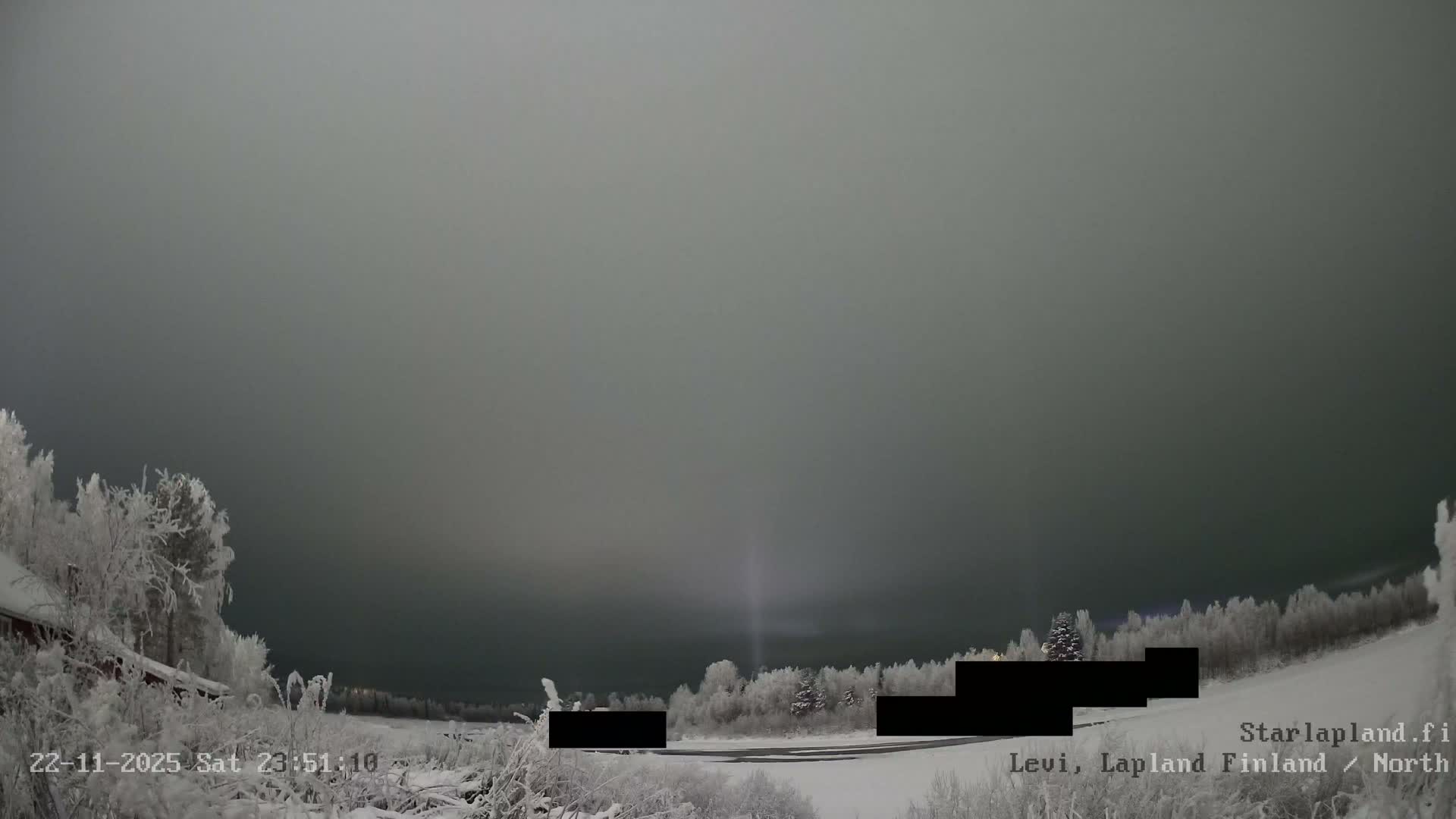 Sirkka, Levi Resort Ski Slope, Aurora Boreails/Northern Lights Live Cam -  Sirkka, Kittila, Lapland, Finland