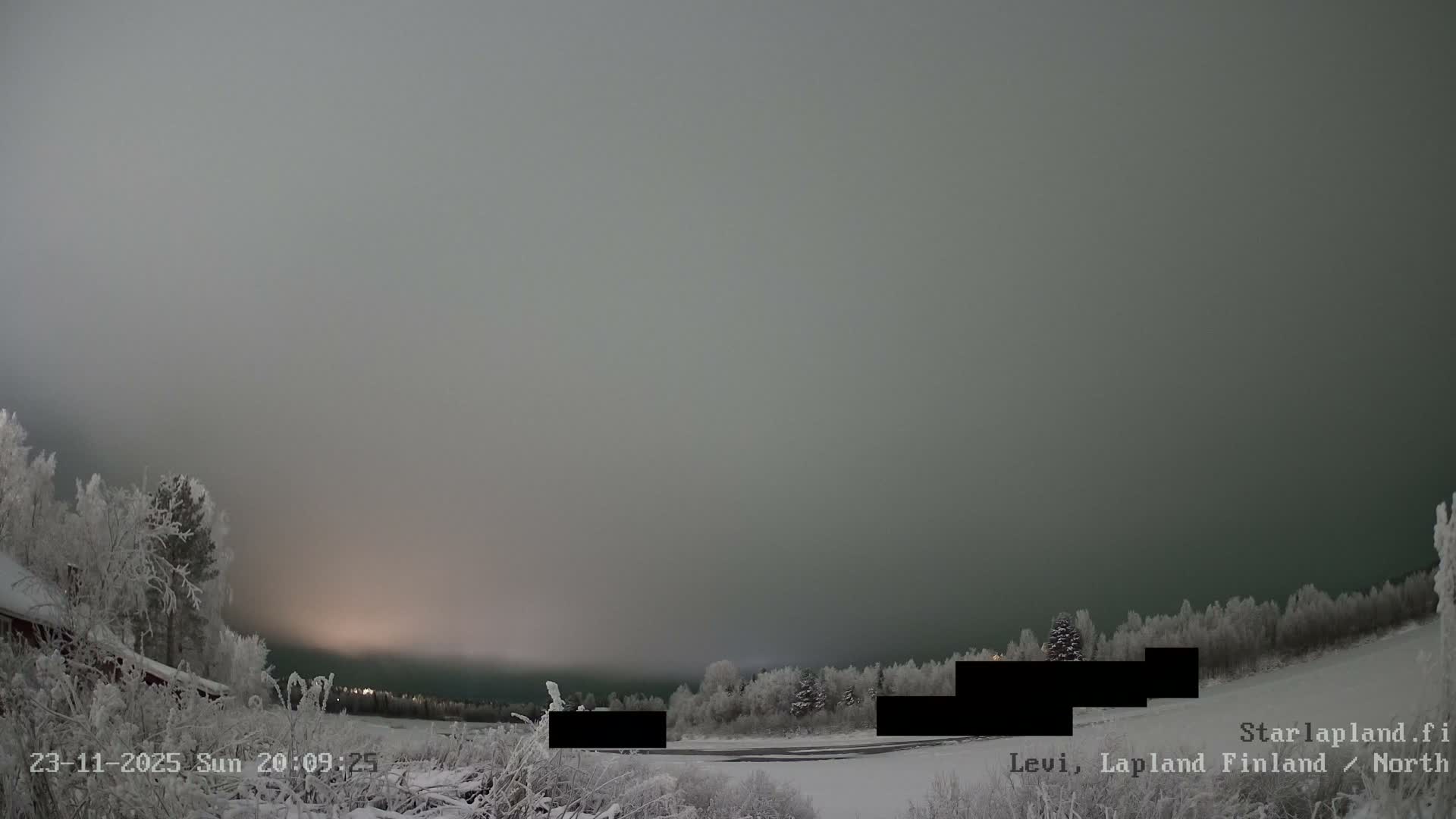 Sirkka, Levi Resort Ski Slope, Aurora Boreails/Northern Lights Live Cam -  Sirkka, Kittila, Lapland, Finland