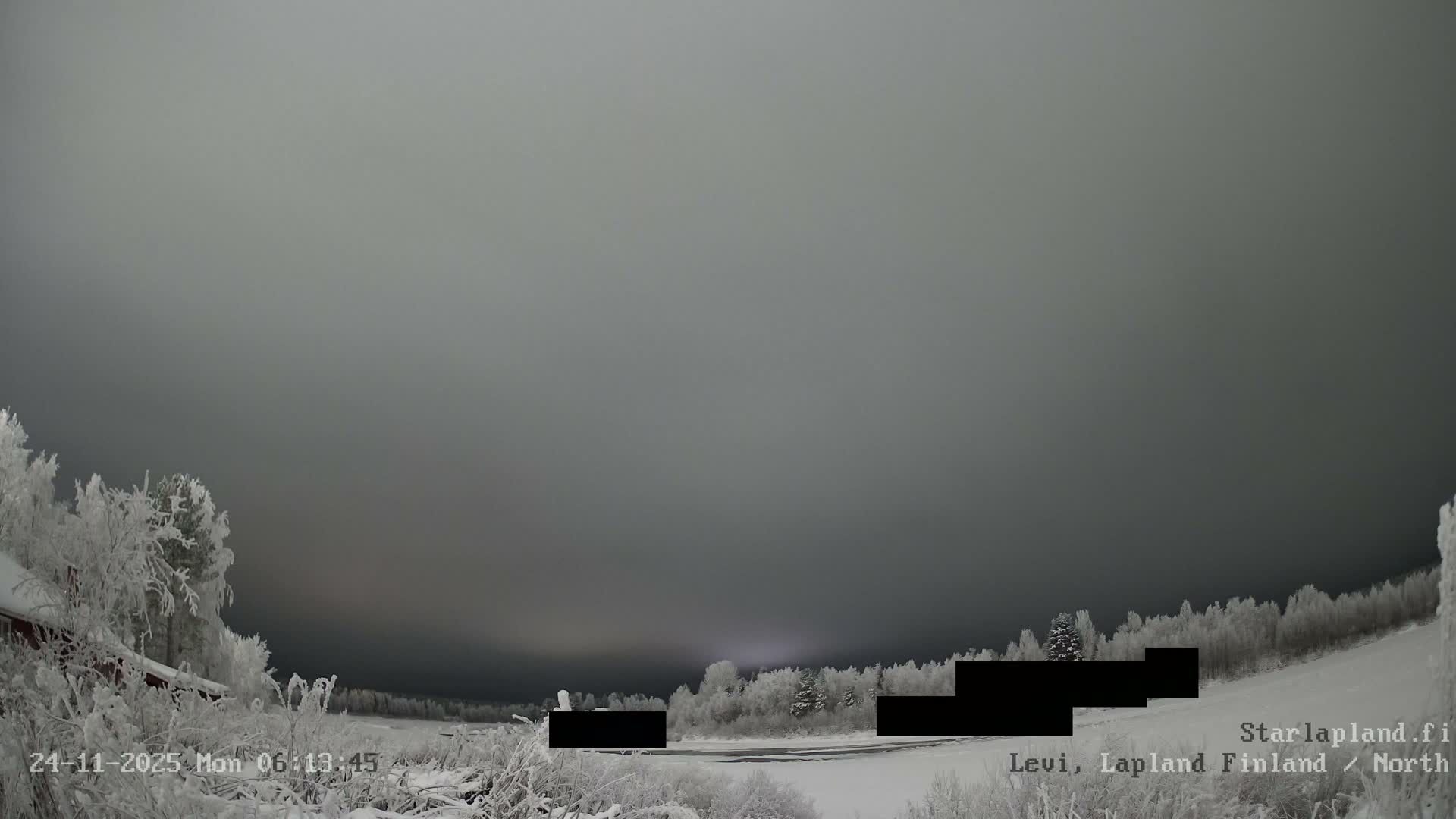 Sirkka, Levi Resort Ski Slope, Aurora Boreails/Northern Lights Live Cam -  Sirkka, Kittila, Lapland, Finland