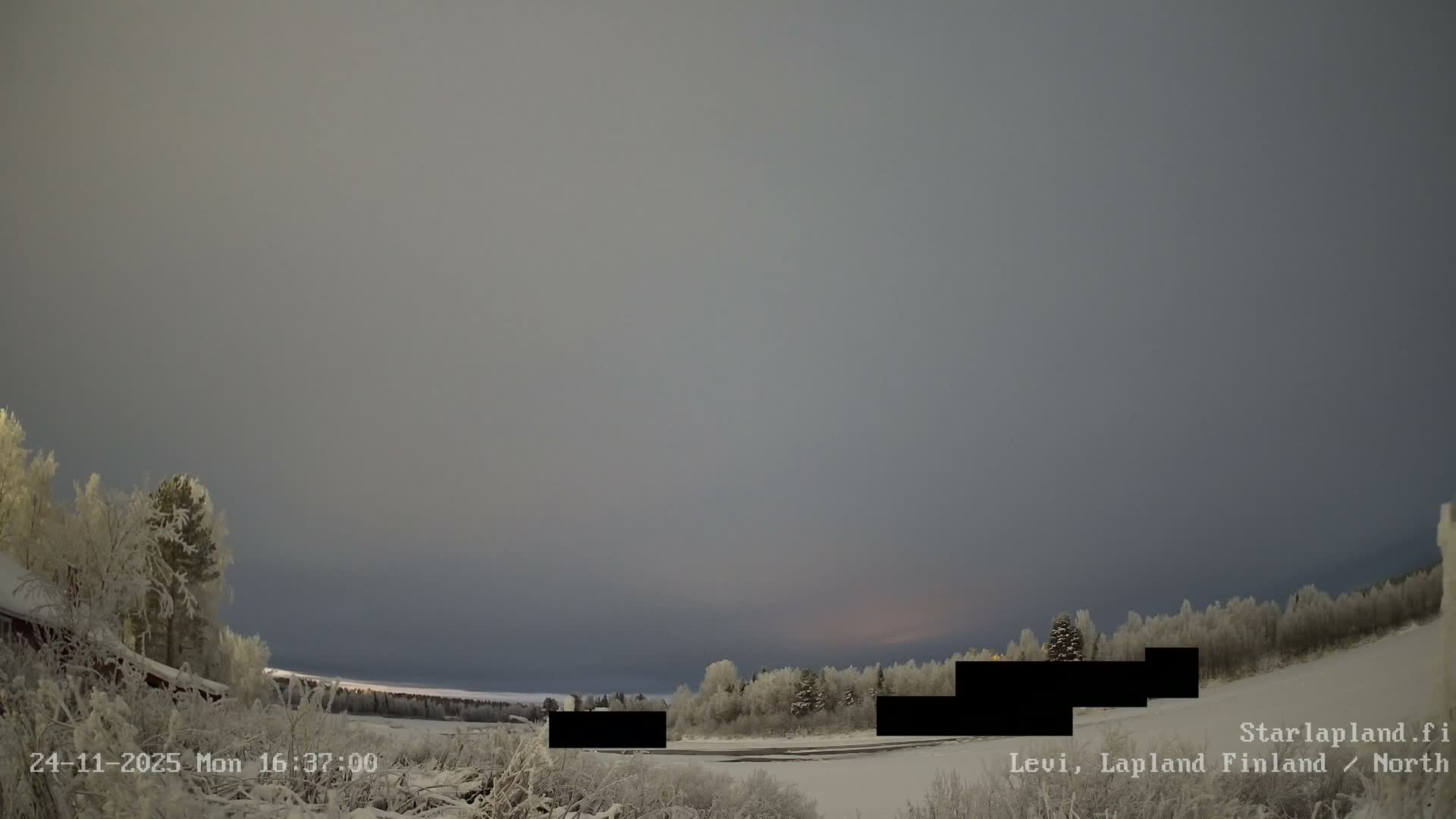 Sirkka, Levi Resort Ski Slope, Aurora Boreails/Northern Lights Live Cam -  Sirkka, Kittila, Lapland, Finland