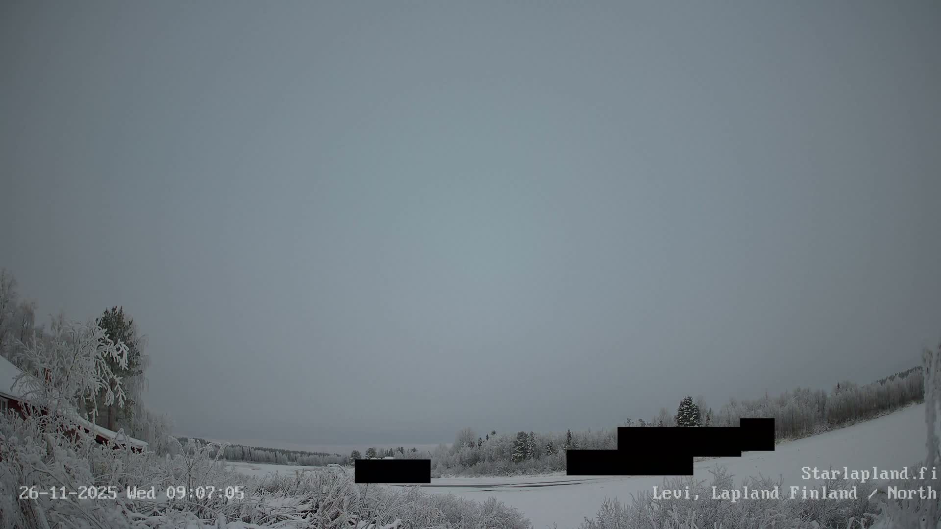 Sirkka, Levi Resort Ski Slope, Aurora Boreails/Northern Lights Live Cam -  Sirkka, Kittila, Lapland, Finland