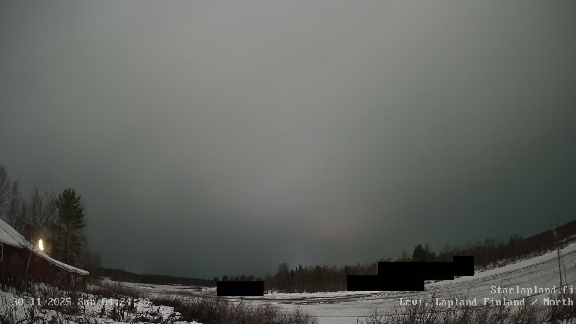 Sirkka, Levi Resort Ski Slope, Aurora Boreails/Northern Lights Live Cam -  Sirkka, Kittila, Lapland, Finland