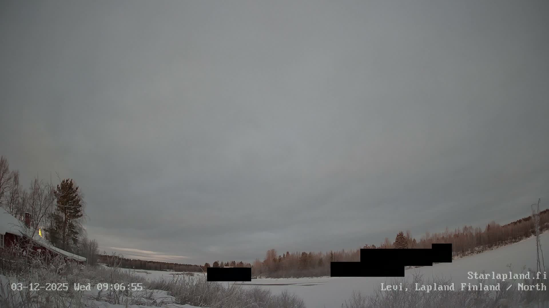 Sirkka, Levi Resort Ski Slope, Aurora Boreails/Northern Lights Live Cam -  Sirkka, Kittila, Lapland, Finland