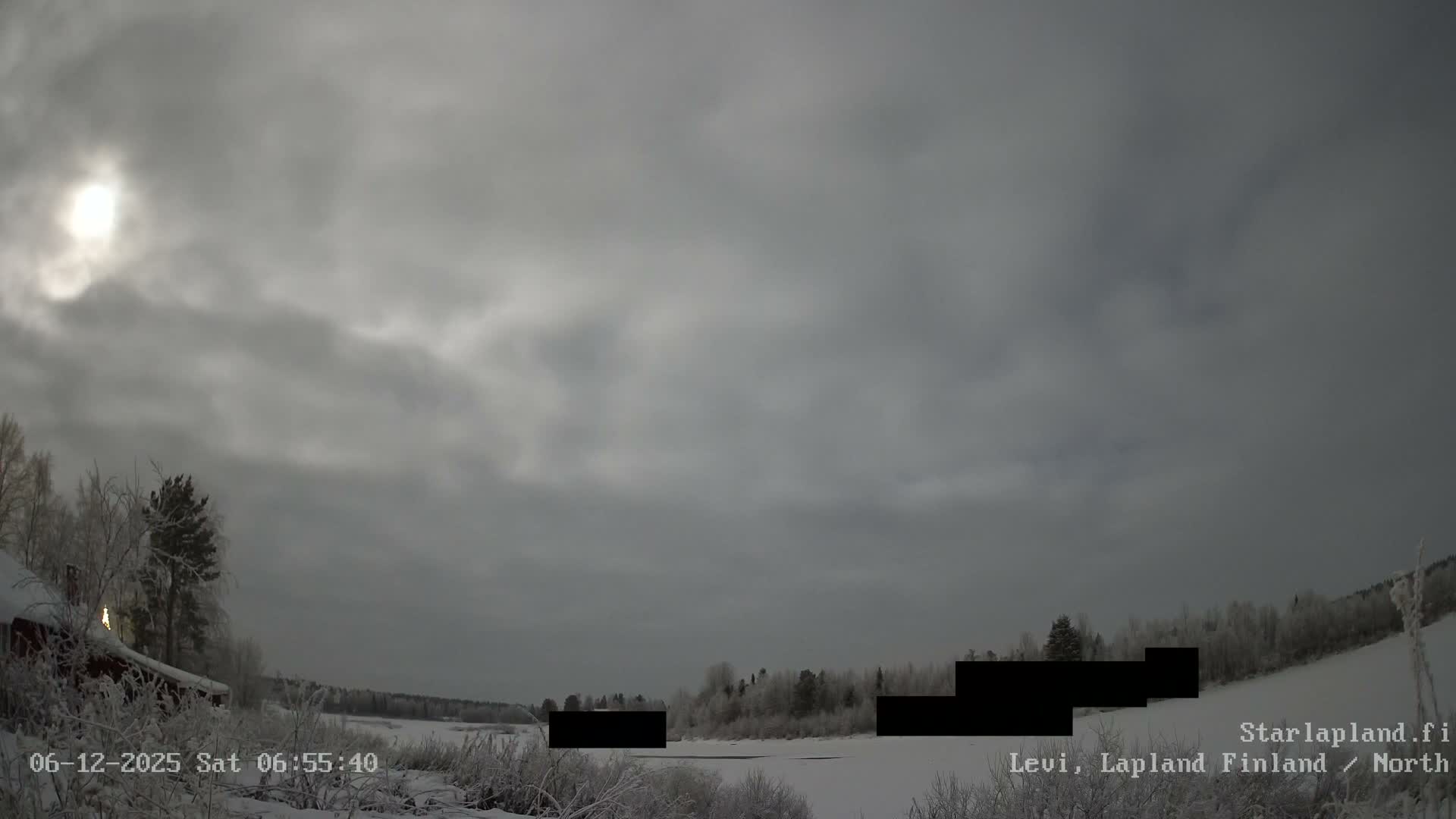 Sirkka, Levi Resort Ski Slope, Aurora Boreails/Northern Lights Live Cam -  Sirkka, Kittila, Lapland, Finland