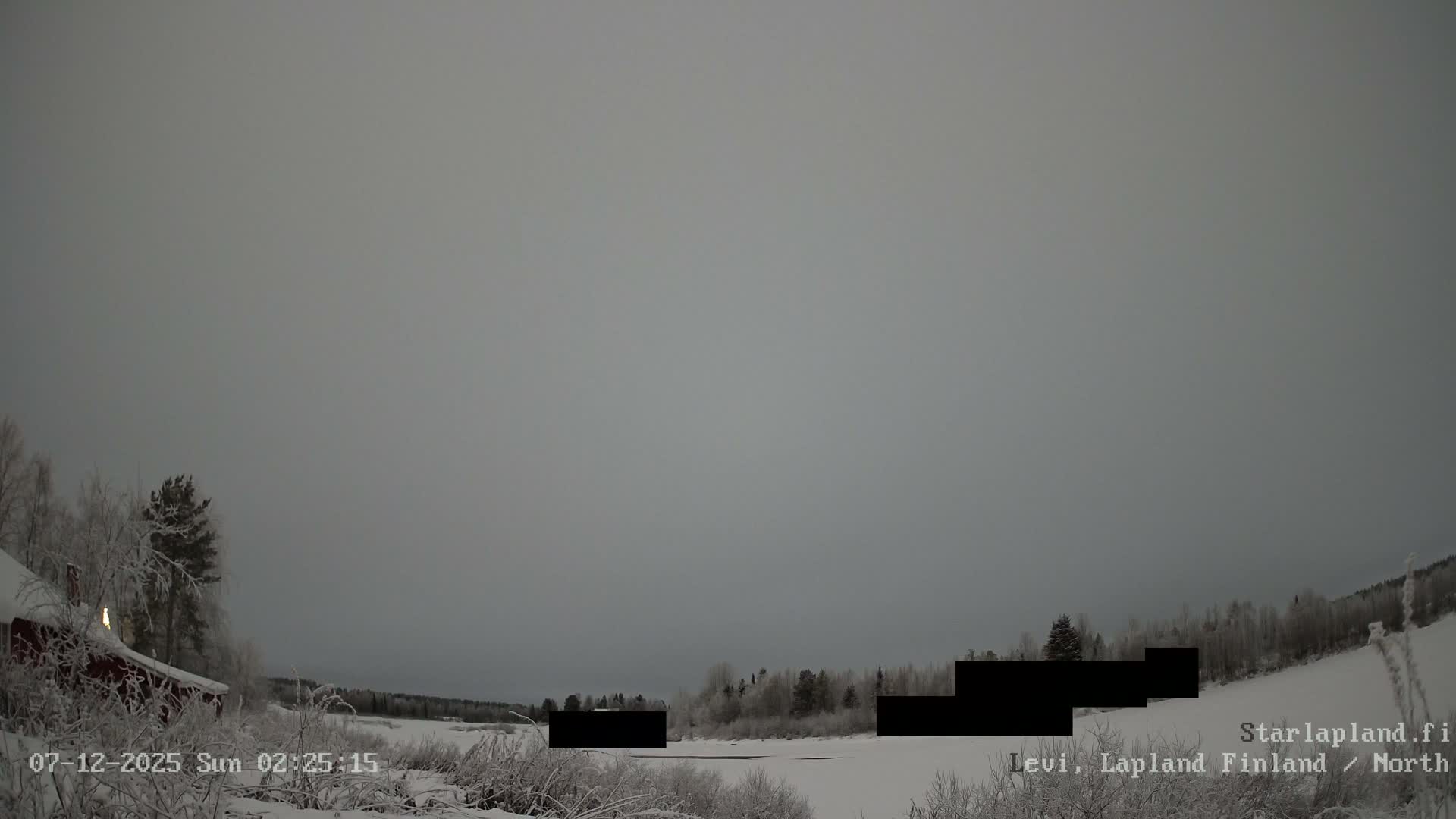 Sirkka, Levi Resort Ski Slope, Aurora Boreails/Northern Lights Live Cam -  Sirkka, Kittila, Lapland, Finland