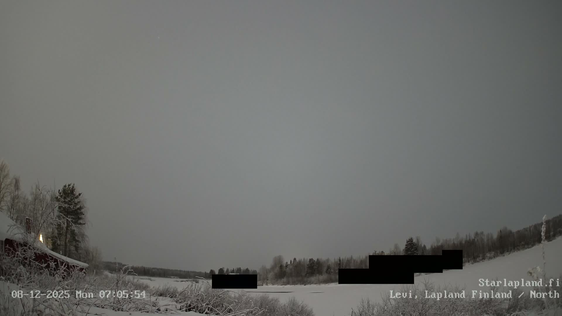 Sirkka, Levi Resort Ski Slope, Aurora Boreails/Northern Lights Live Cam -  Sirkka, Kittila, Lapland, Finland