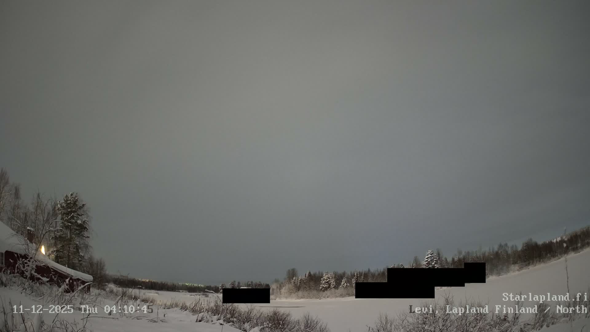 Sirkka, Levi Resort Ski Slope, Aurora Boreails/Northern Lights Live Cam -  Sirkka, Kittila, Lapland, Finland