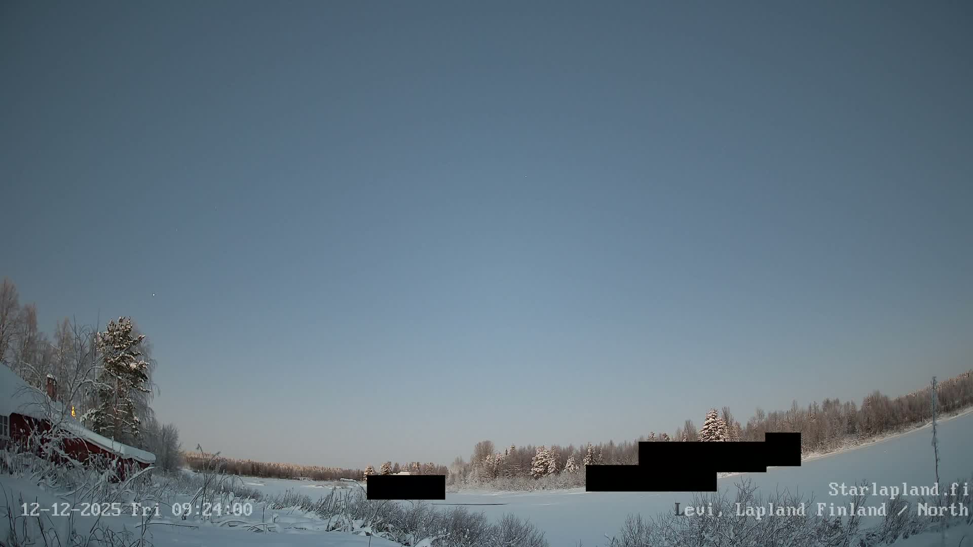 Sirkka, Levi Resort Ski Slope, Aurora Boreails/Northern Lights Live Cam -  Sirkka, Kittila, Lapland, Finland