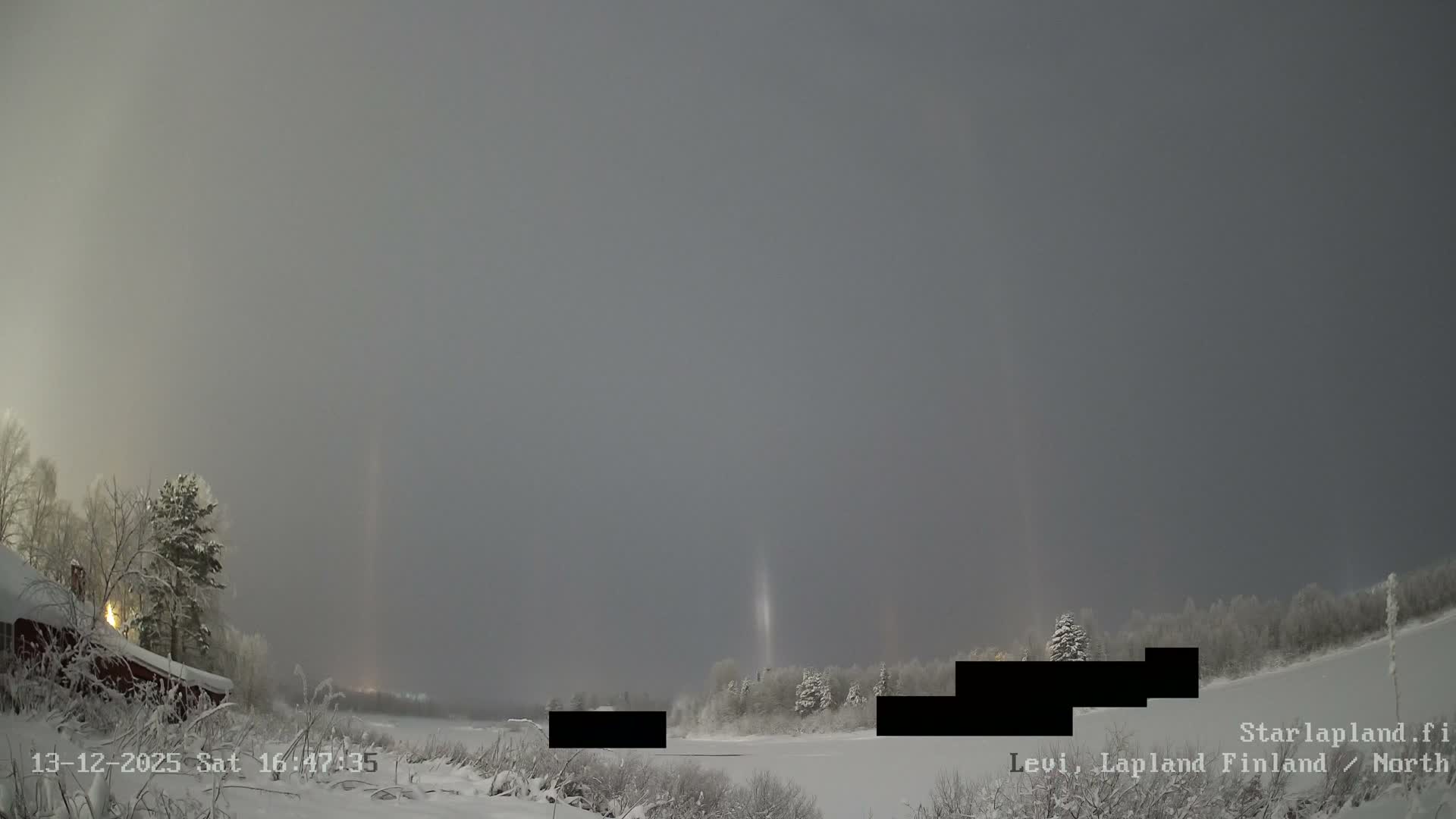 Sirkka, Levi Resort Ski Slope, Aurora Boreails/Northern Lights Live Cam -  Sirkka, Kittila, Lapland, Finland