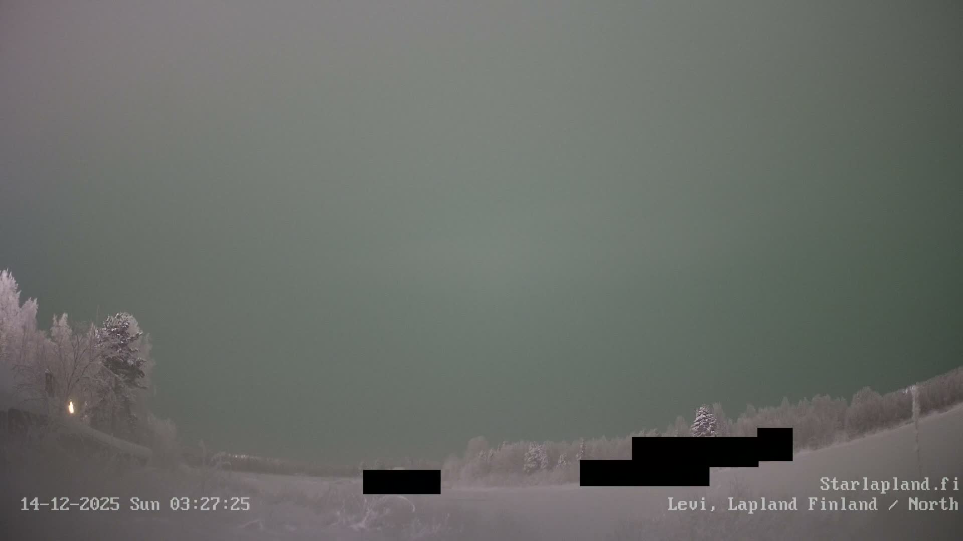 Sirkka, Levi Resort Ski Slope, Aurora Boreails/Northern Lights Live Cam -  Sirkka, Kittila, Lapland, Finland